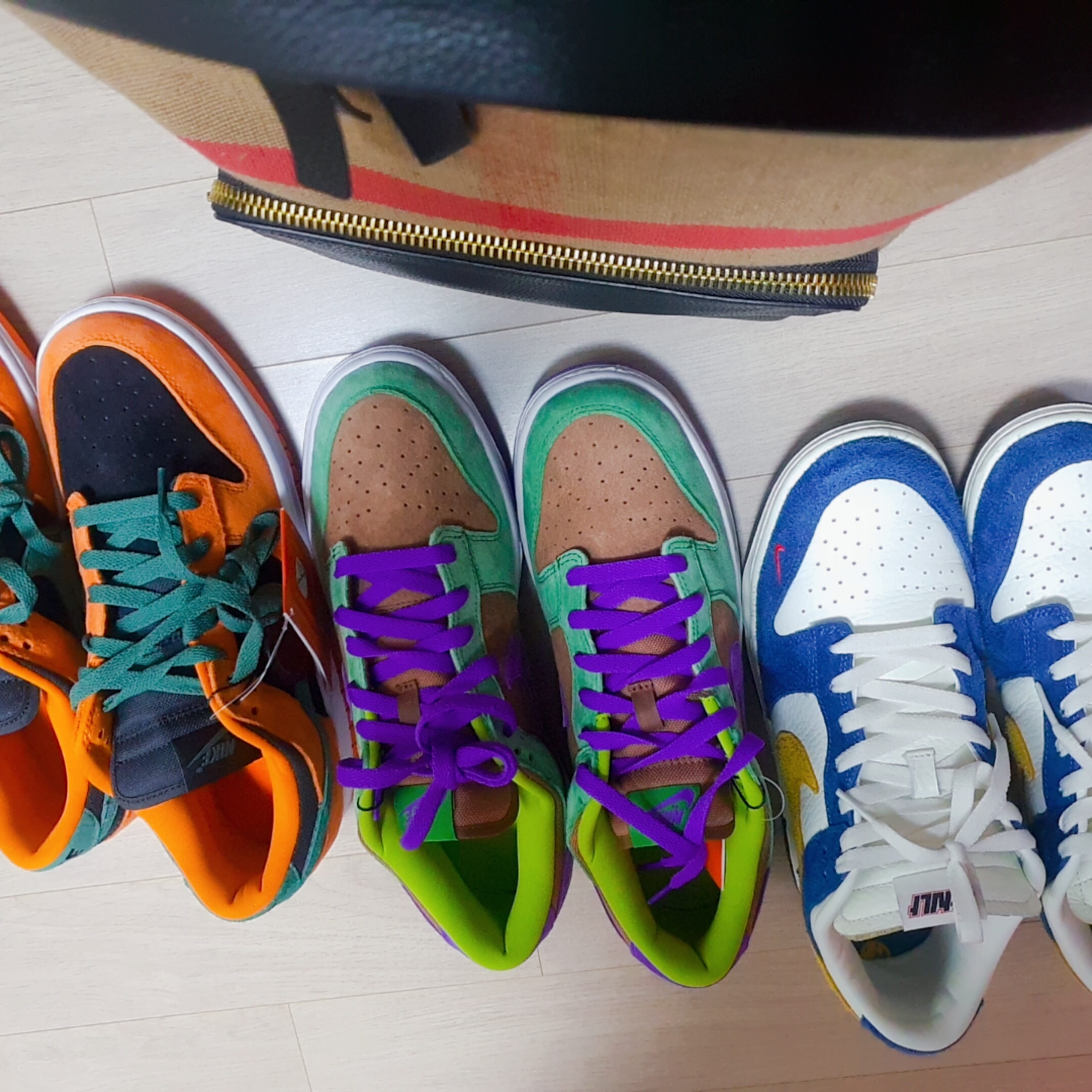 Nike Dunk Low SP Ceramic, Nike x Kasina Dunk Low 80's Bus 착용 스타일 - 3