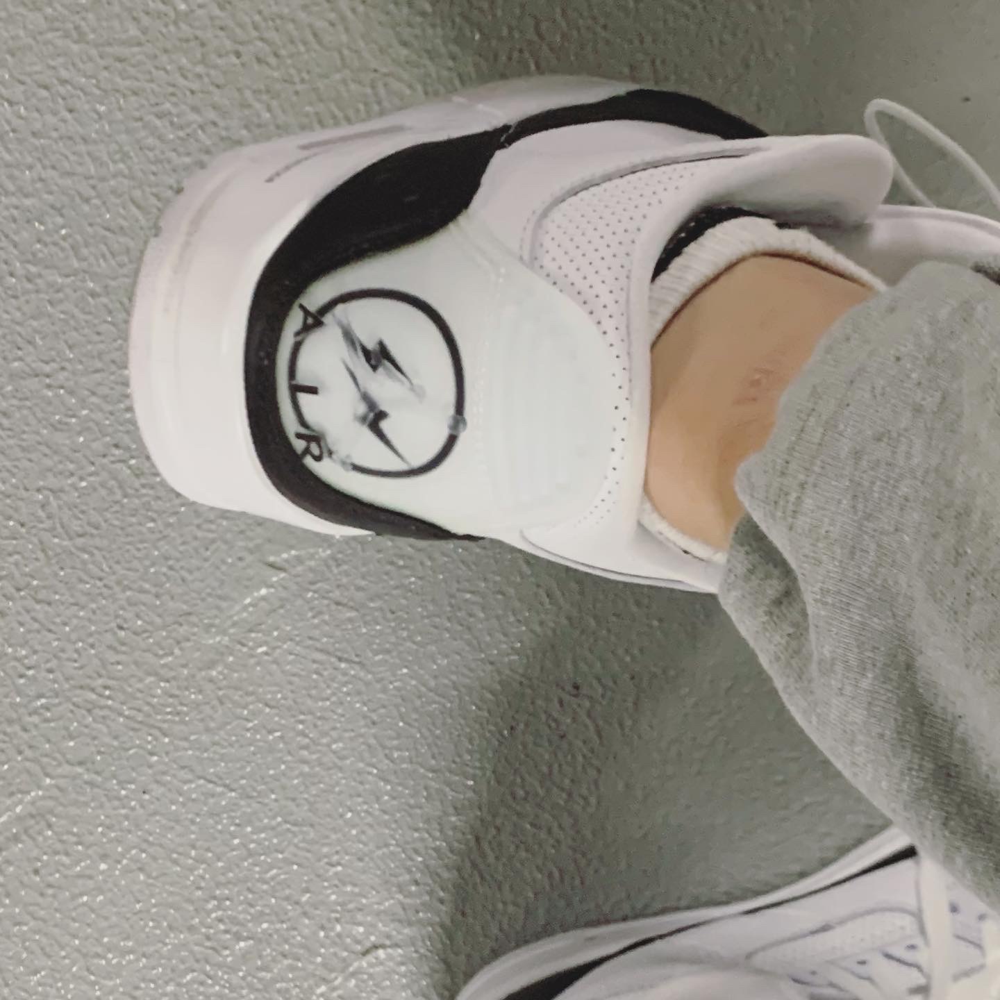 Jordan 3 x Fragment Retro SP White Black 착용 스타일