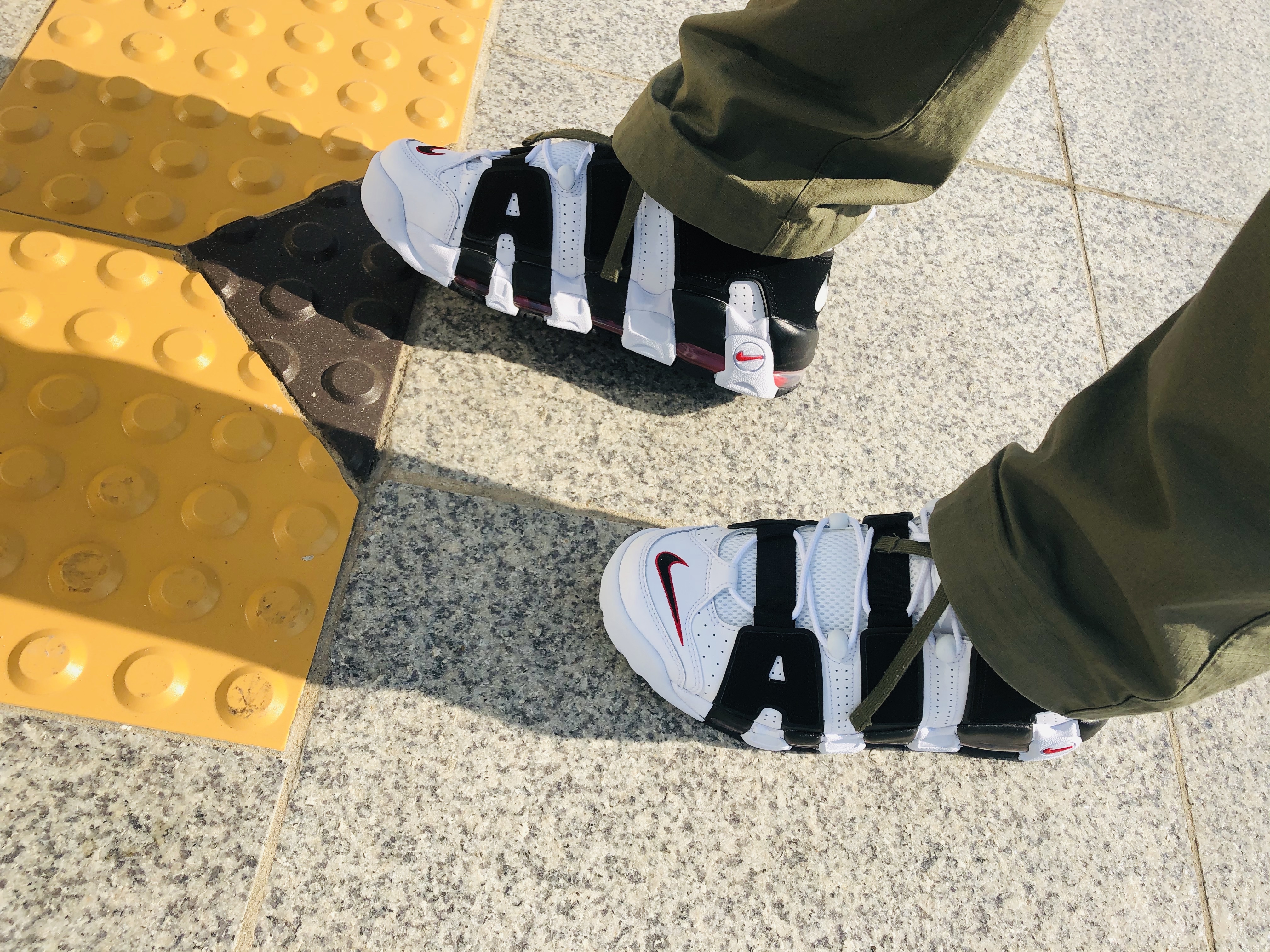 Nike Air More Uptempo Scottie Pippen 착용 스타일