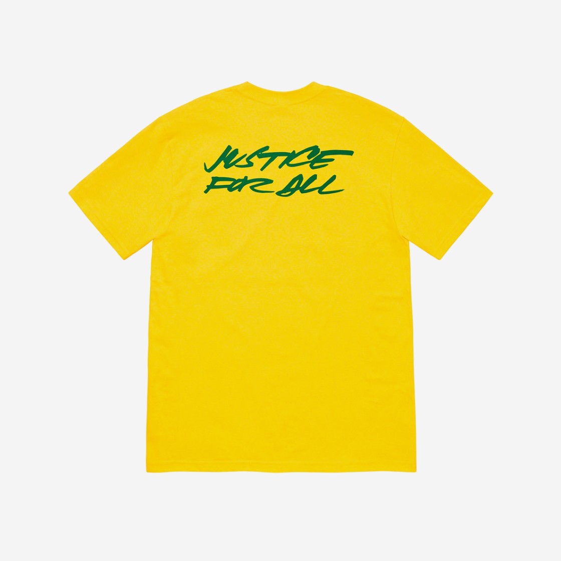 Supreme Futura Logo T-Shirt Yellow - 20FW 상세 이미지 2