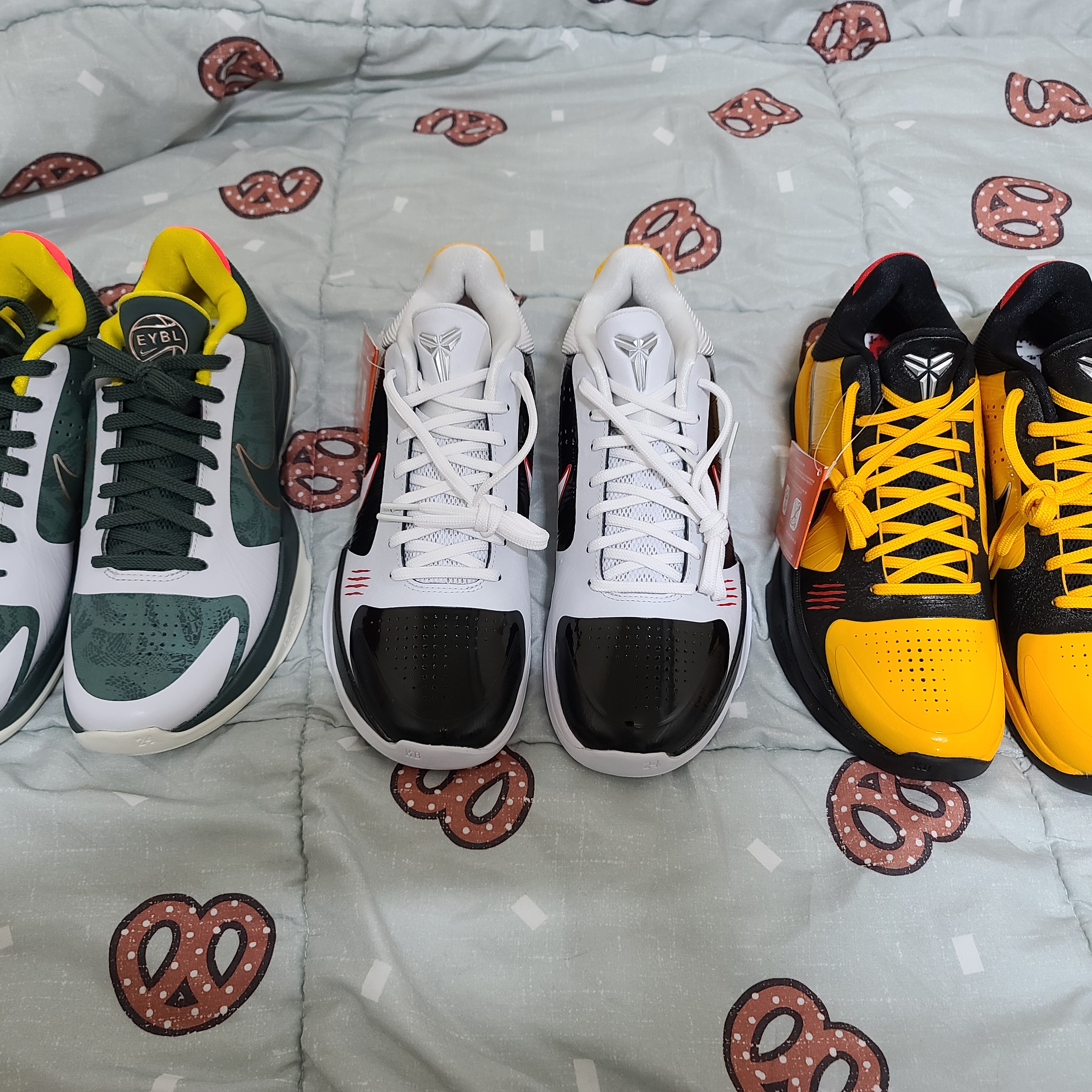 Nike Kobe 5 Protro Bruce Lee, Nike Kobe 5 Protro Alternate Bruce Lee 착용 스타일