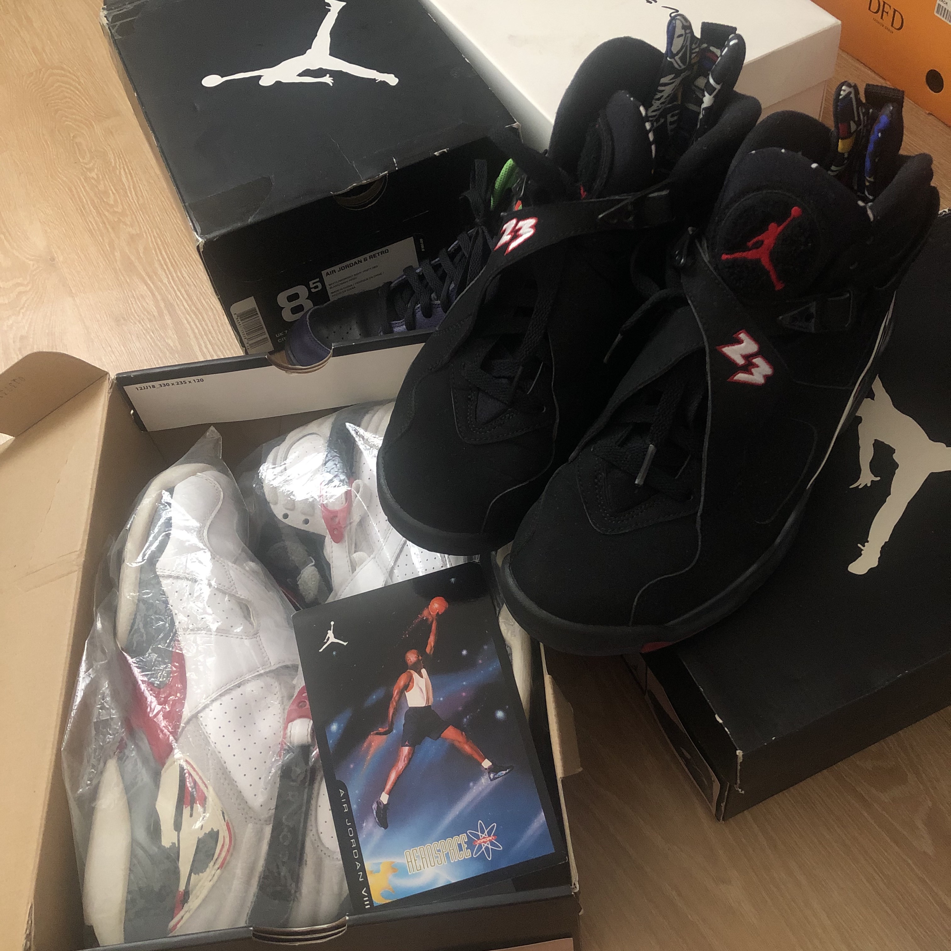 Jordan 8 Retro Playoffs 2013, Jordan 8 Retro Bugs Bunny 2013 착용 스타일