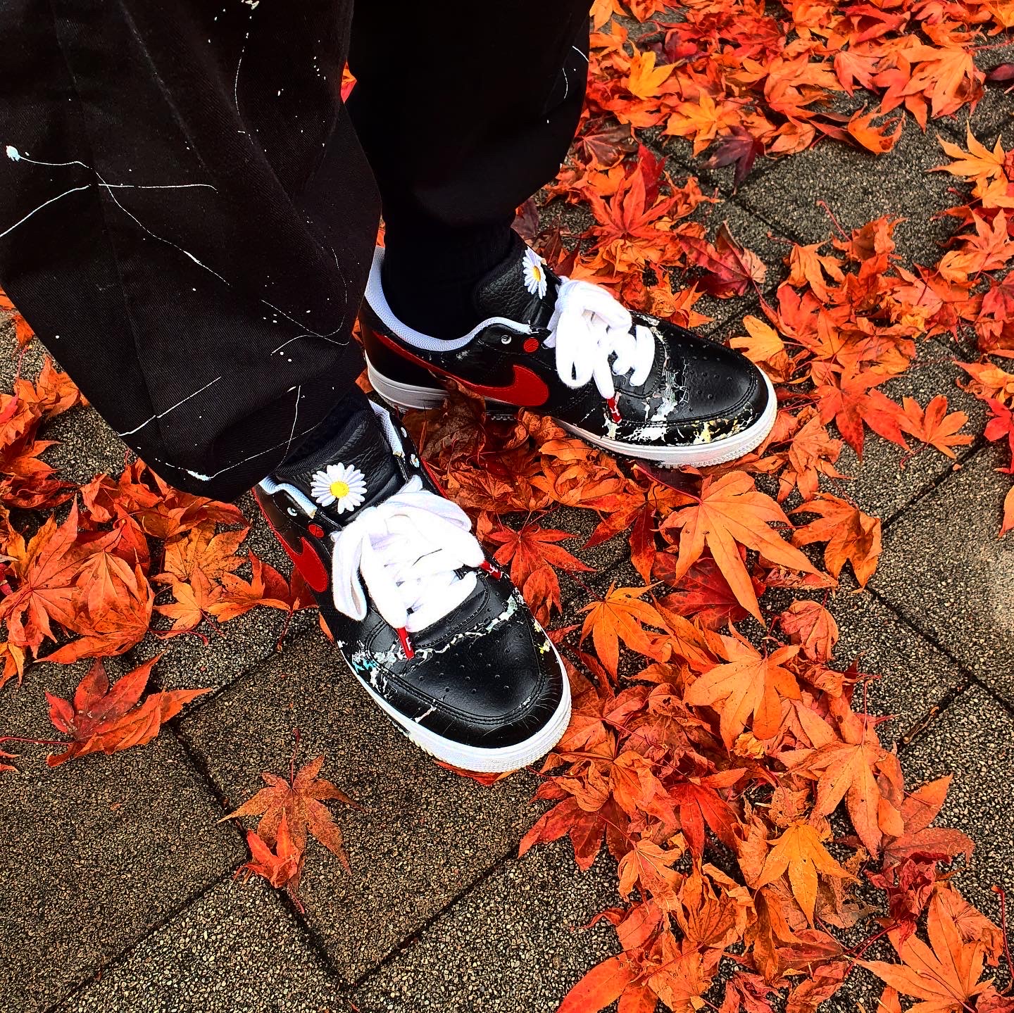 Nike x Peaceminusone Air Force 1 Low Para-Noise, Nike x Peaceminusone Air Force 1 Low Para-Noise - Korea Exclusive 착용 스타일 - 1