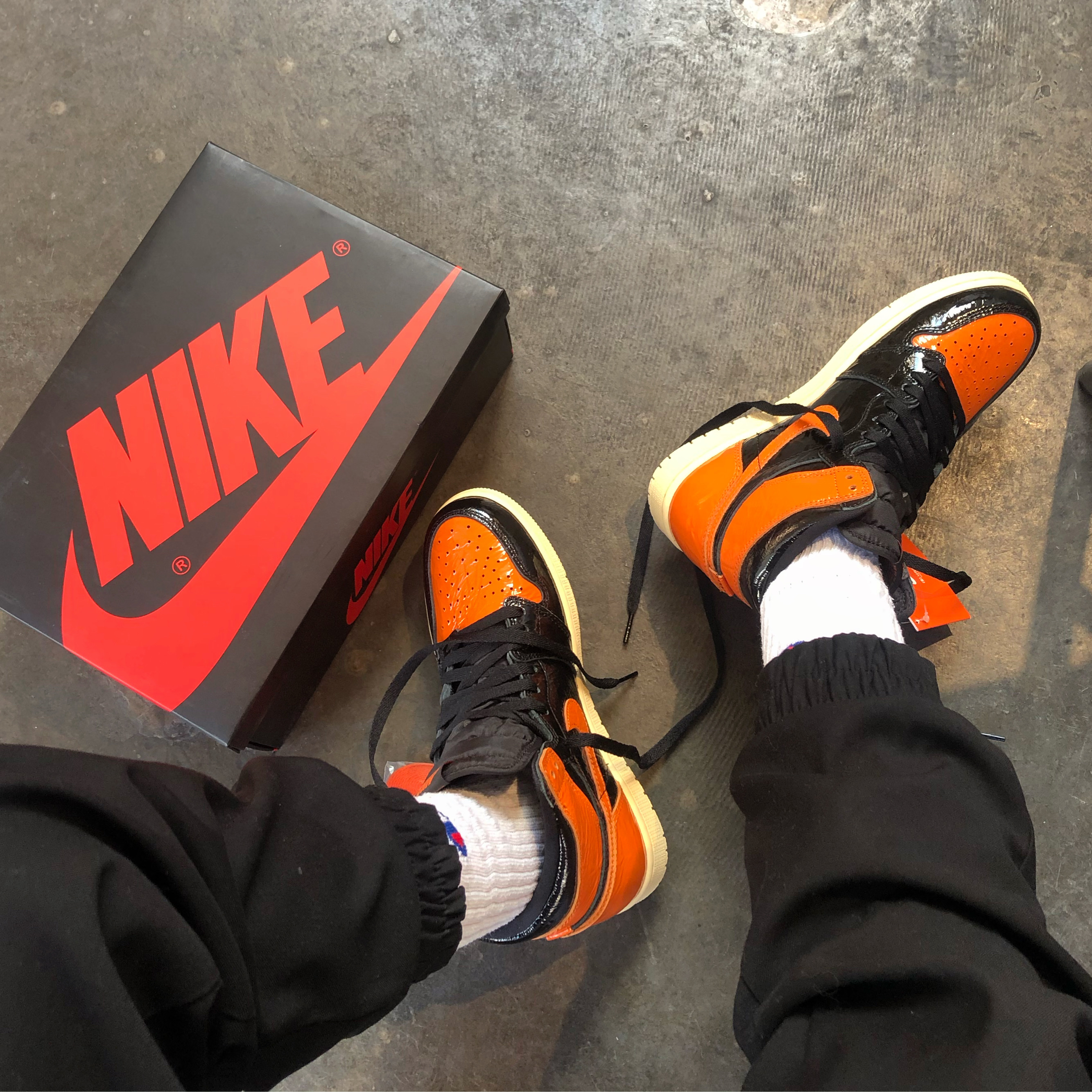 Jordan 1 Retro High Shattered Backboard 3.0 착용 스타일