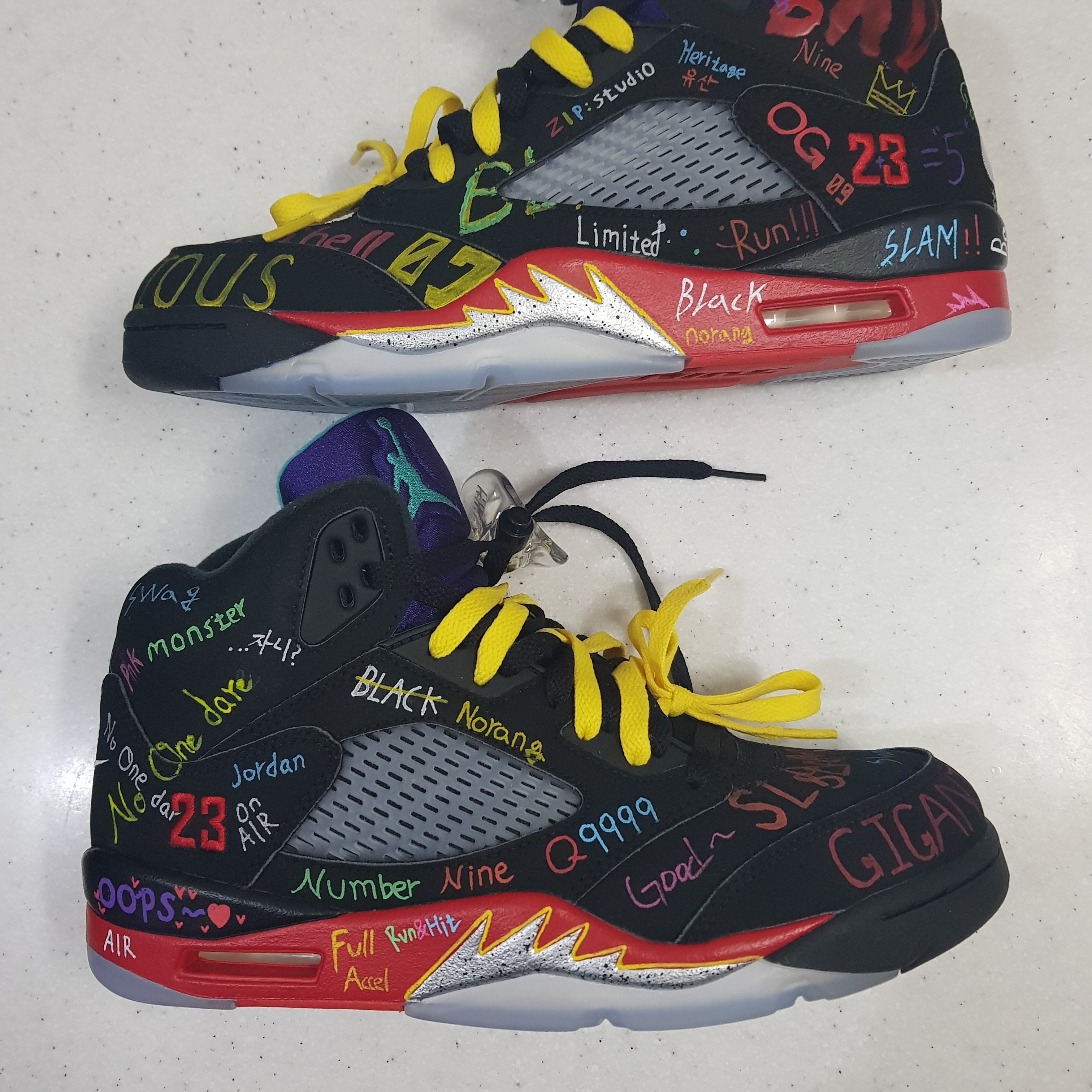 Jordan 5 Retro Top 3 착용 스타일 - 2