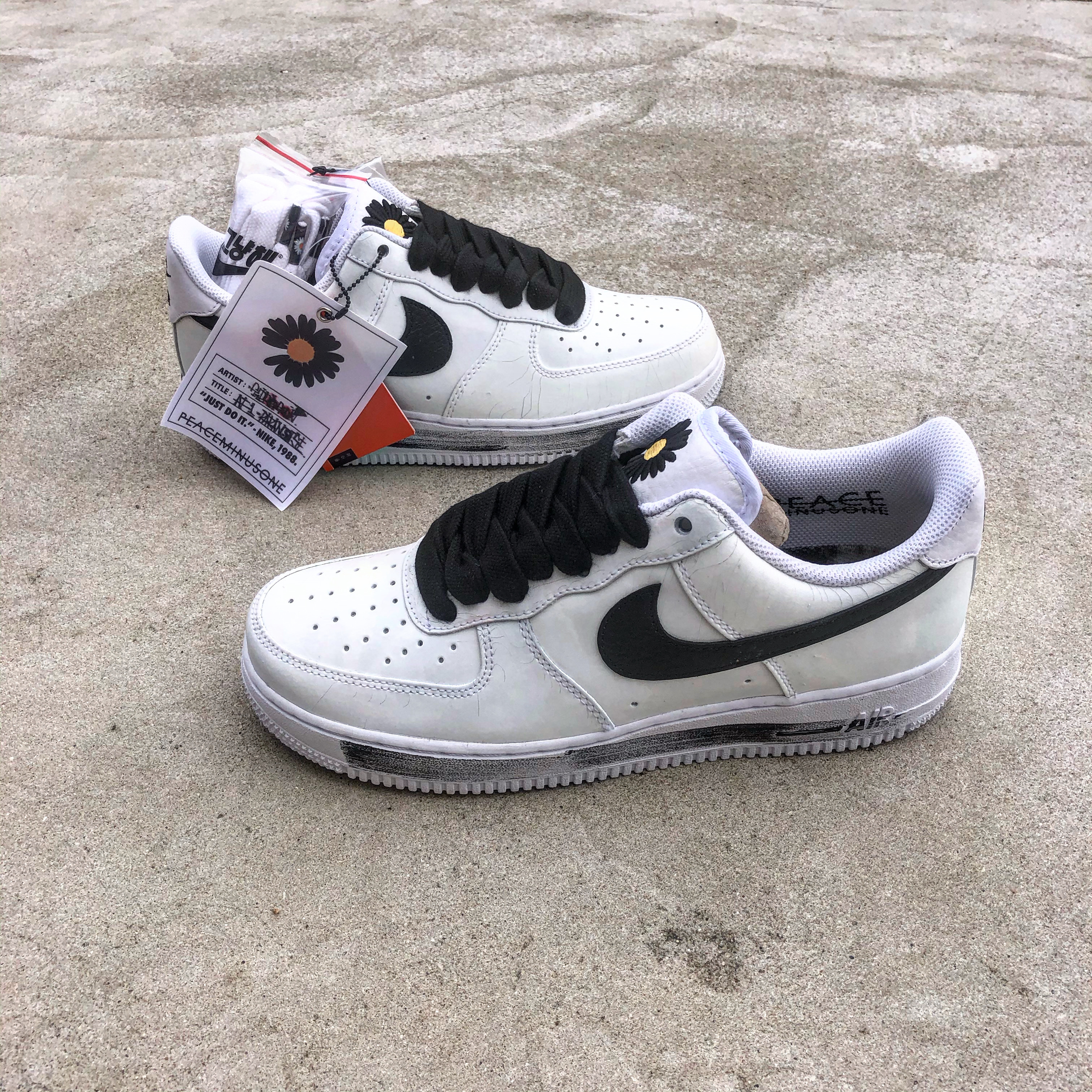 Nike x Peaceminusone Air Force 1 Low Para-Noise 2.0 착용 스타일