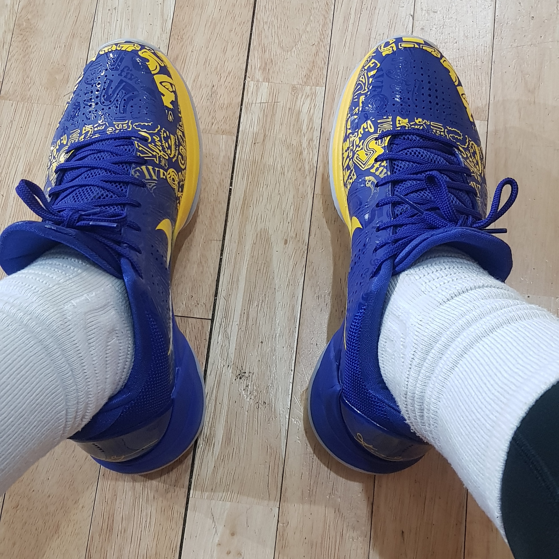 Nike Kobe 5 Protro 5 Rings 착용 스타일