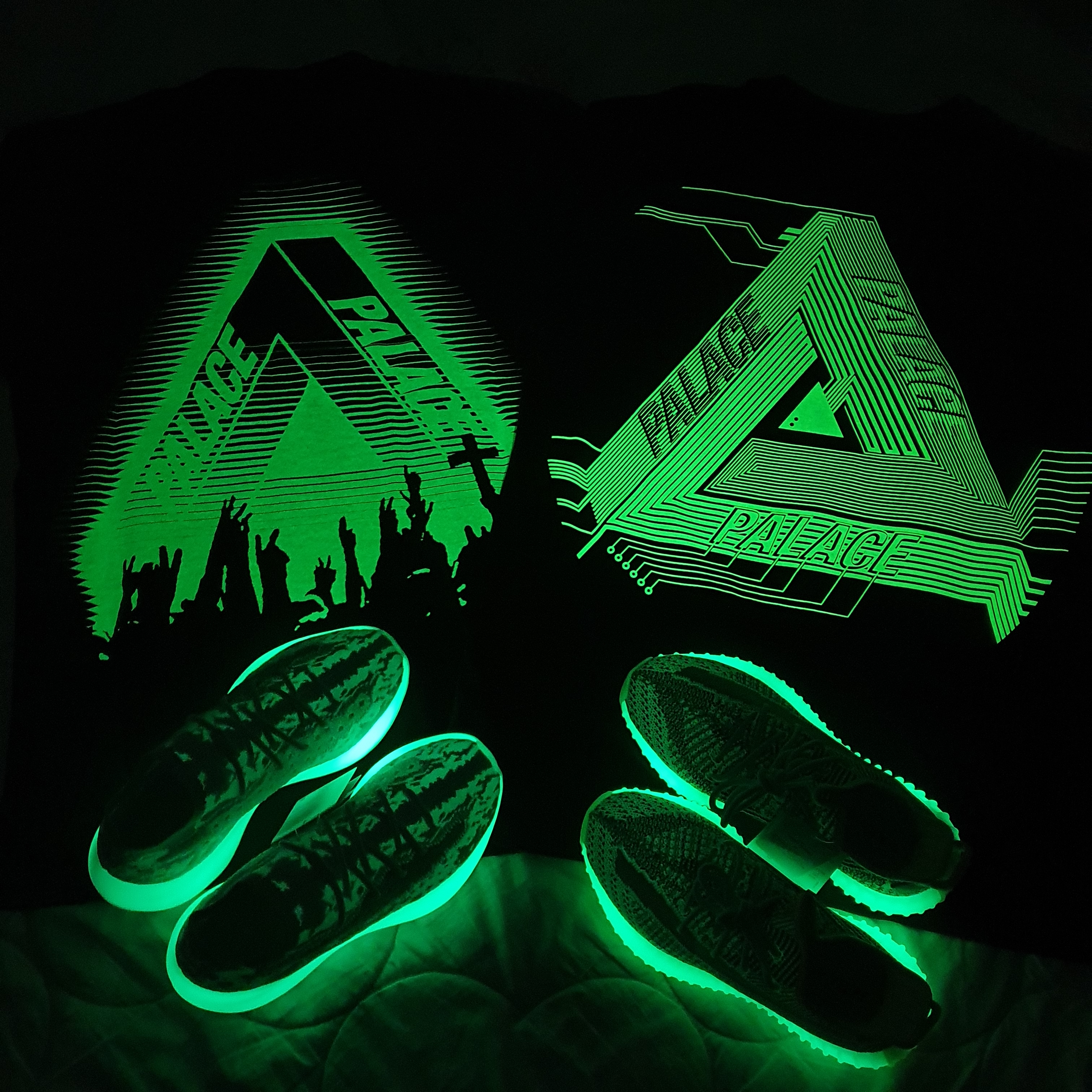 Adidas Yeezy Boost 380 Calcite Glow, Adidas Yeezy Boost 350 V2 Yeezreel - Reflective 착용 스타일