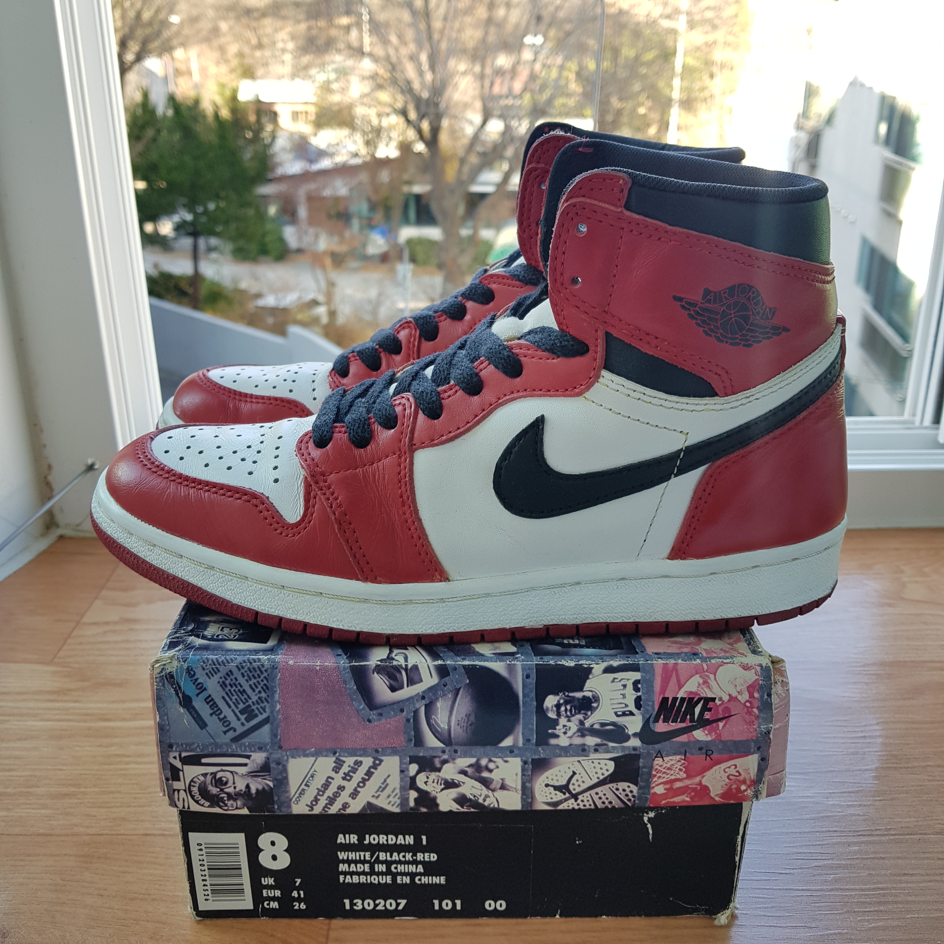 Jordan 1 Retro Chicago 1994 착용 스타일