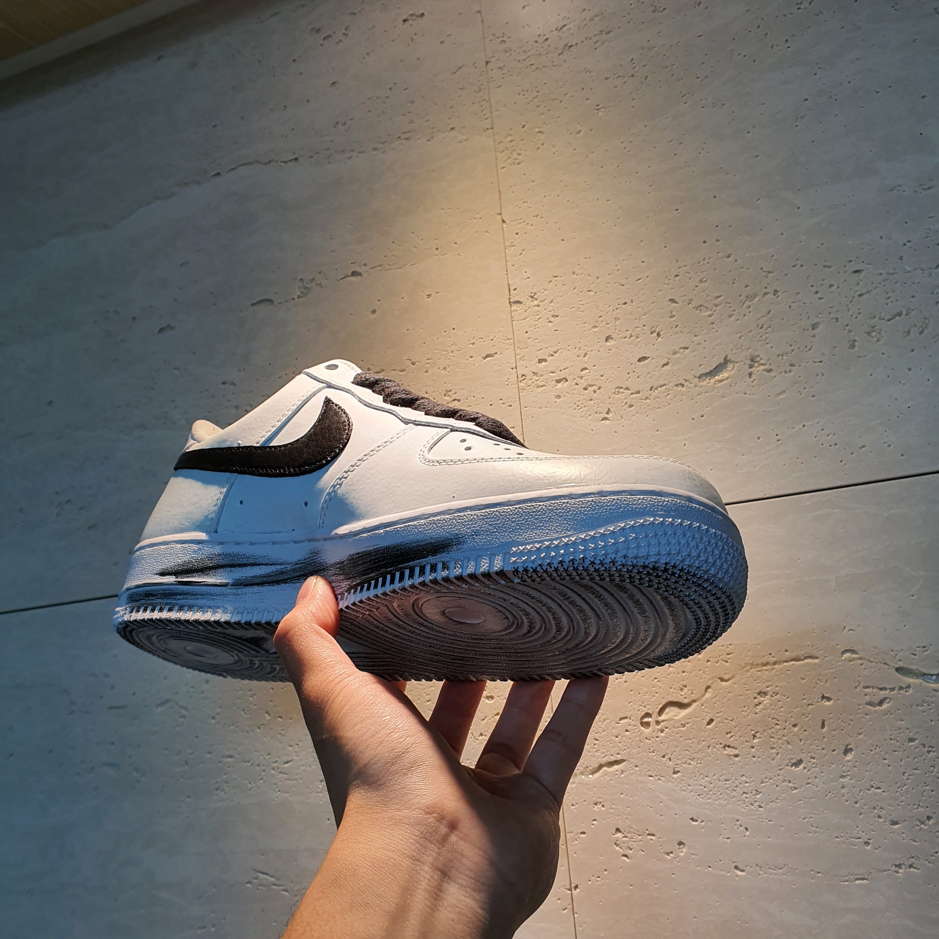 Nike x Peaceminusone Air Force 1 Low Para-Noise 2.0 착용 스타일 - 1