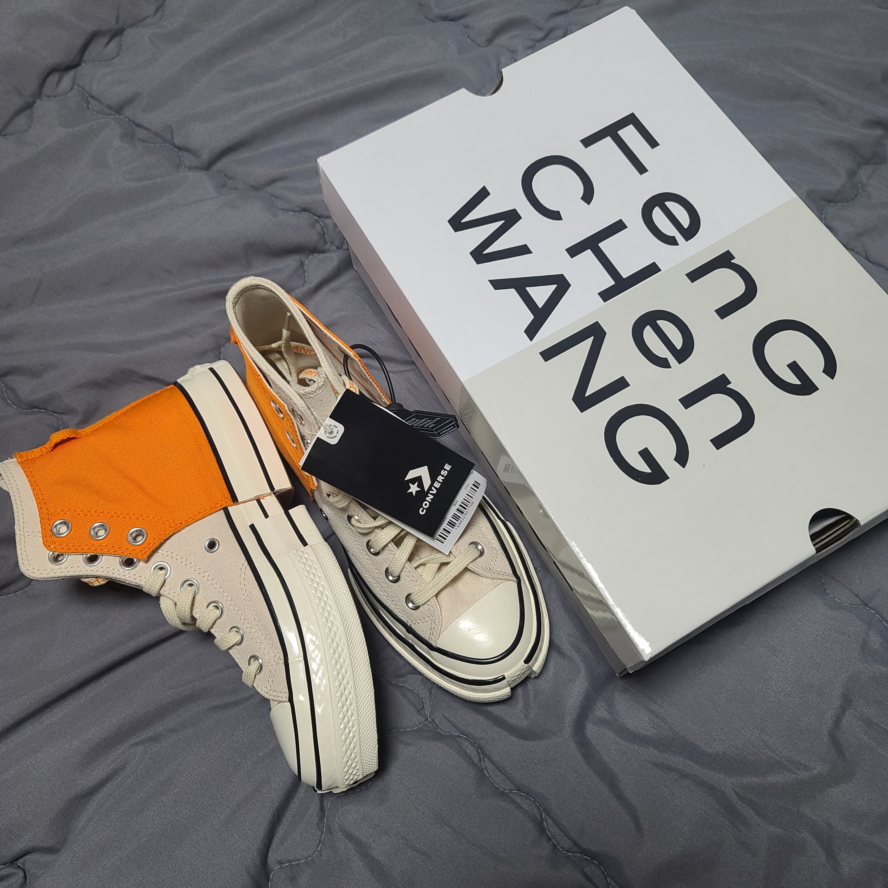 Converse x Feng Chen Wang Chuck 70 2-in-1 Persimmon Orange 착용 스타일
