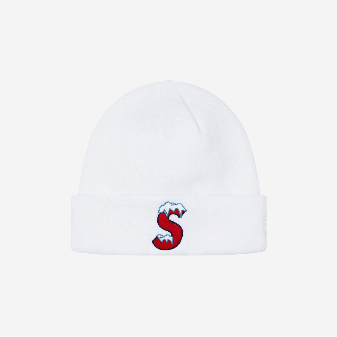 Supreme New Era S Logo Beanie White - 20FW 상세 이미지 1