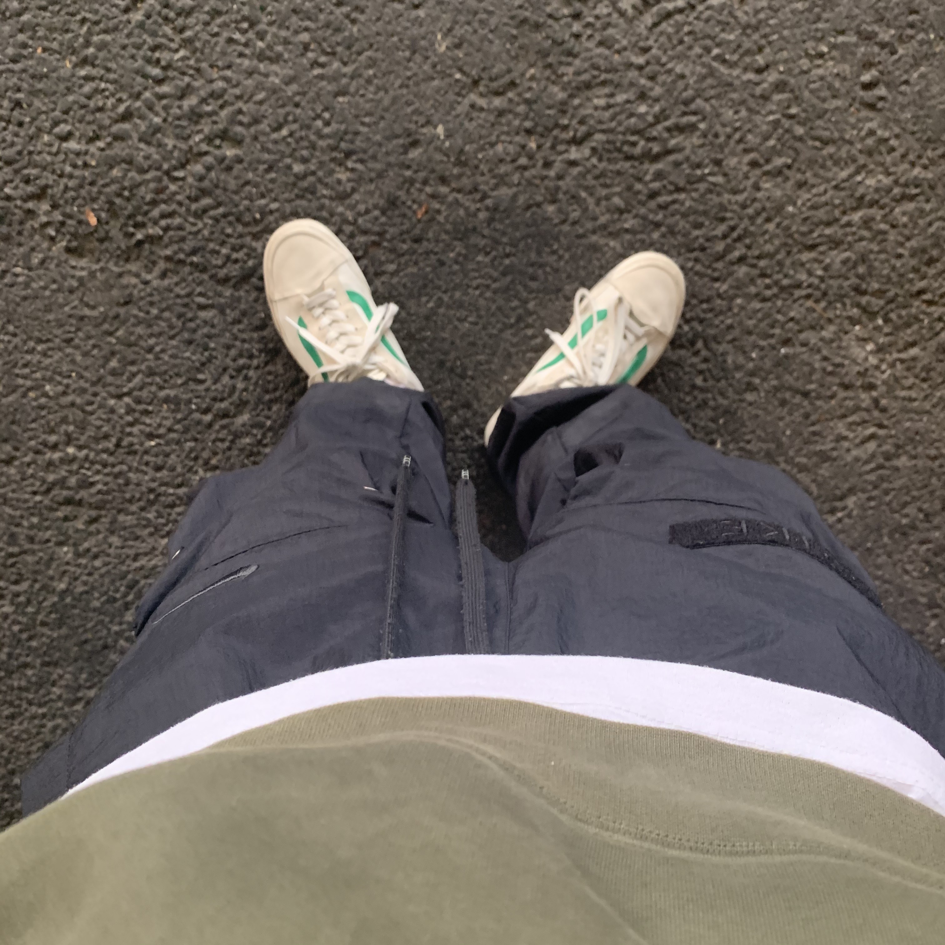 Vans Style 36 Marshmallow Jolly Green 착용 스타일