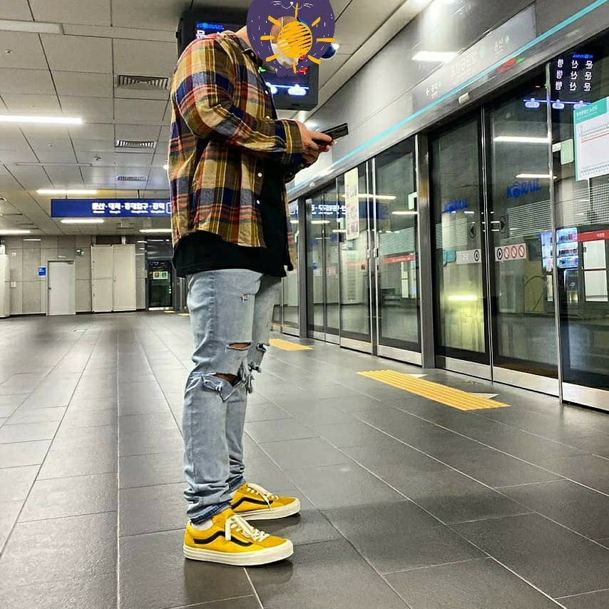 Vans Vault OG Style 36 LX Old Gold 착용 스타일