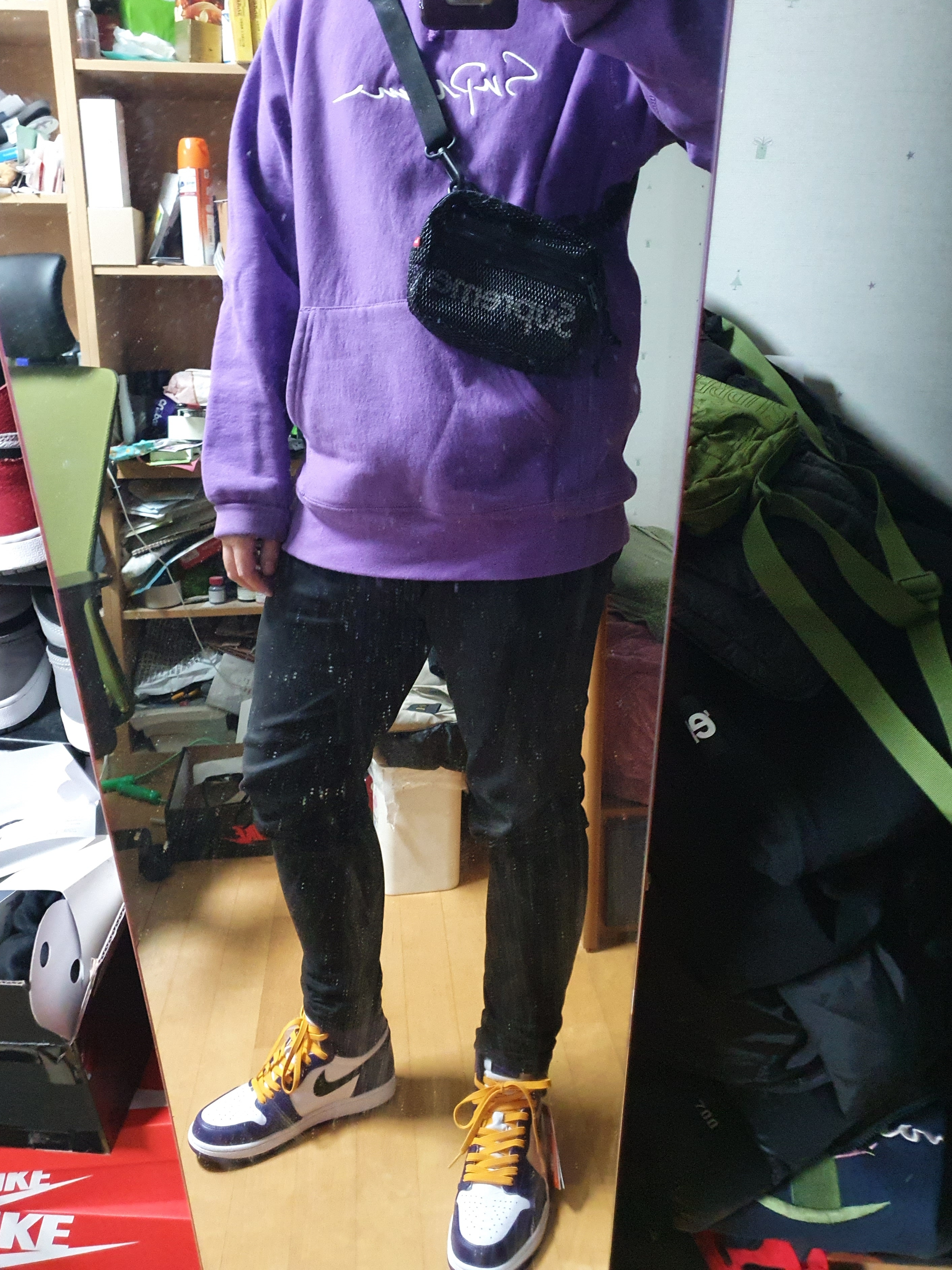 Jordan 1 Retro High OG Court Purple 2020 착용 스타일