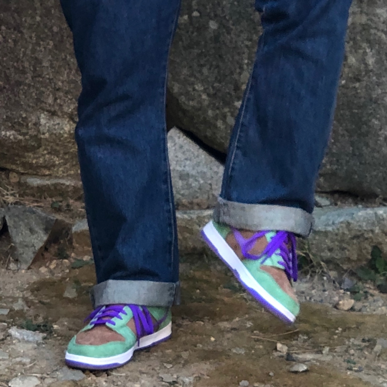 Nike Dunk Low SP Veneer 착용 스타일 - 2