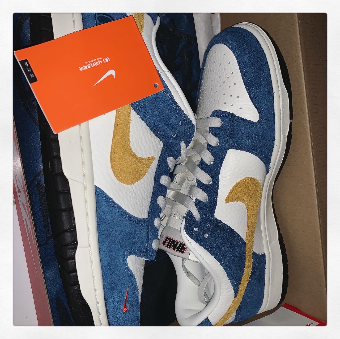 Nike x Kasina Dunk Low 80's Bus 착용 스타일 - 3