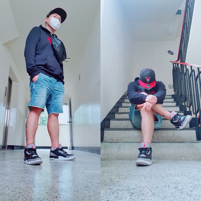 Jordan 3 Retro OG Black Cement 2018 착용 스타일