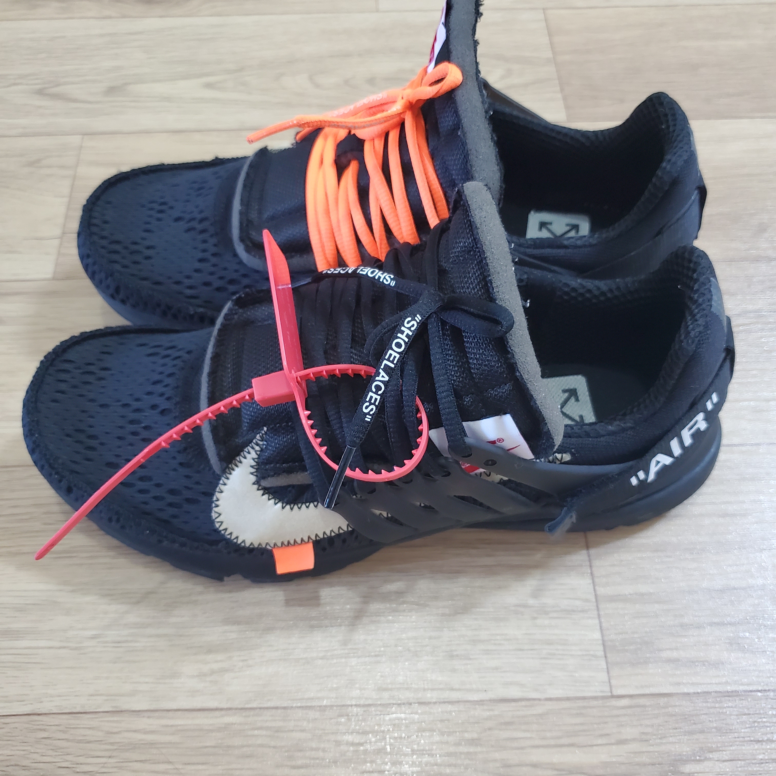 Nike x Off-White Air Presto Black 착용 스타일