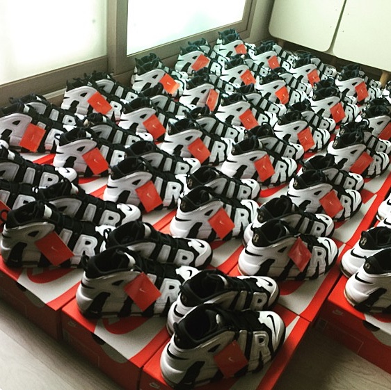 Nike Air More Uptempo Olympic 2020, Nike Air More Uptempo Olympic 2016 착용 스타일