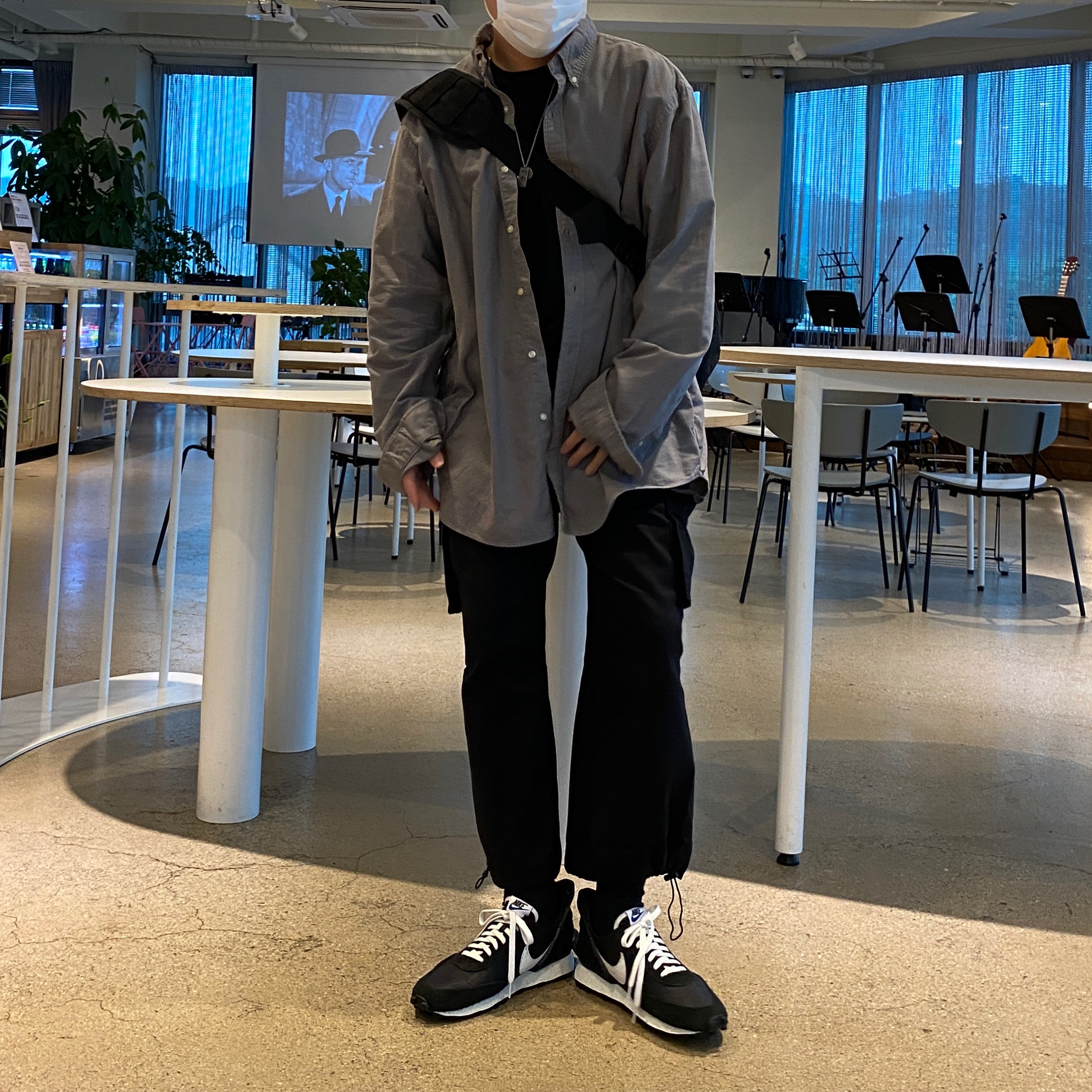 Nike x Undercover Daybreak Black 착용 스타일