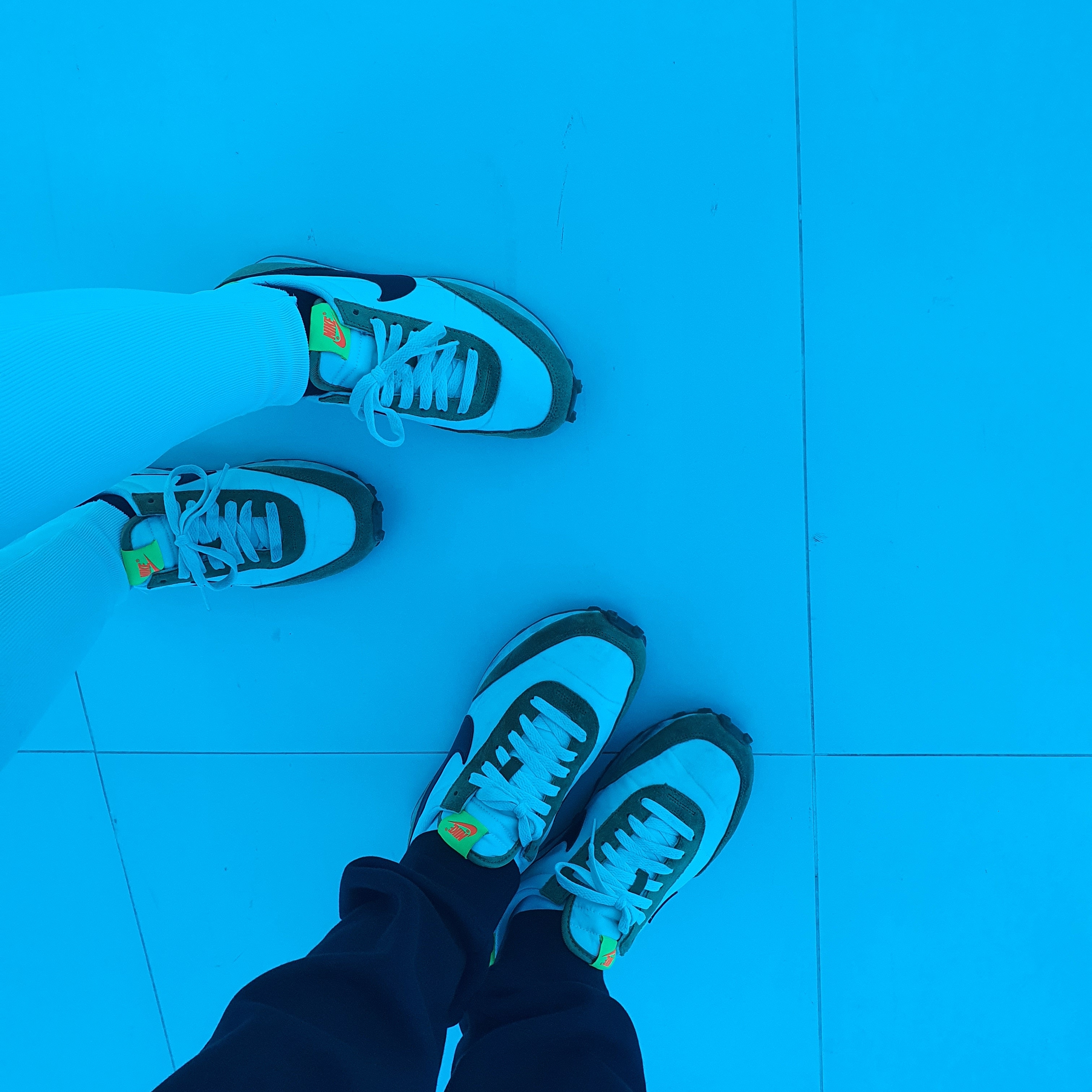(W) Nike Daybreak Wheat 착용 스타일 - 2