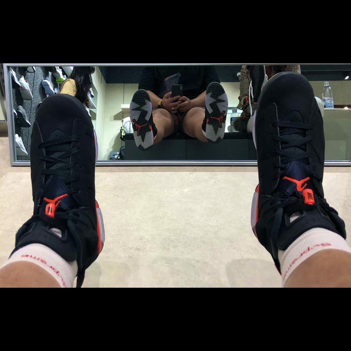 Jordan 6 Retro Infrared 2019 착용 스타일