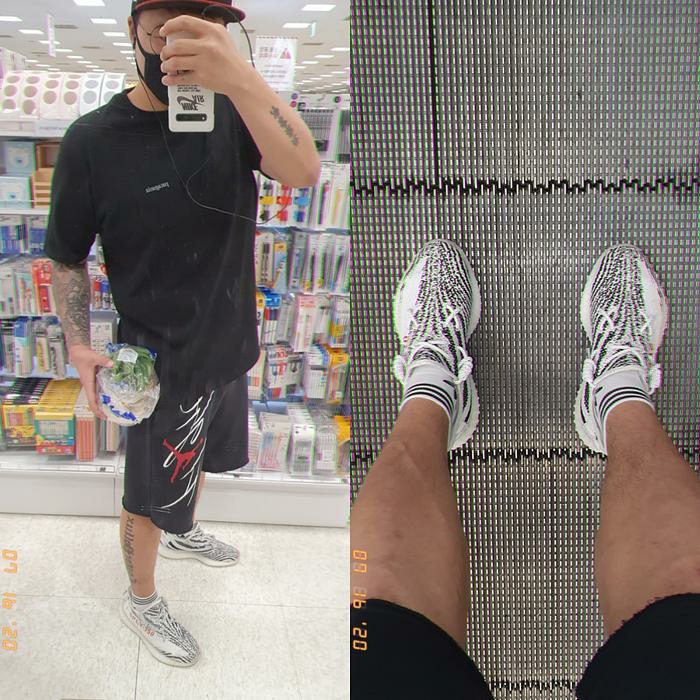 Adidas Yeezy Boost 350 V2 Zebra 2017/2019/2020 착용 스타일