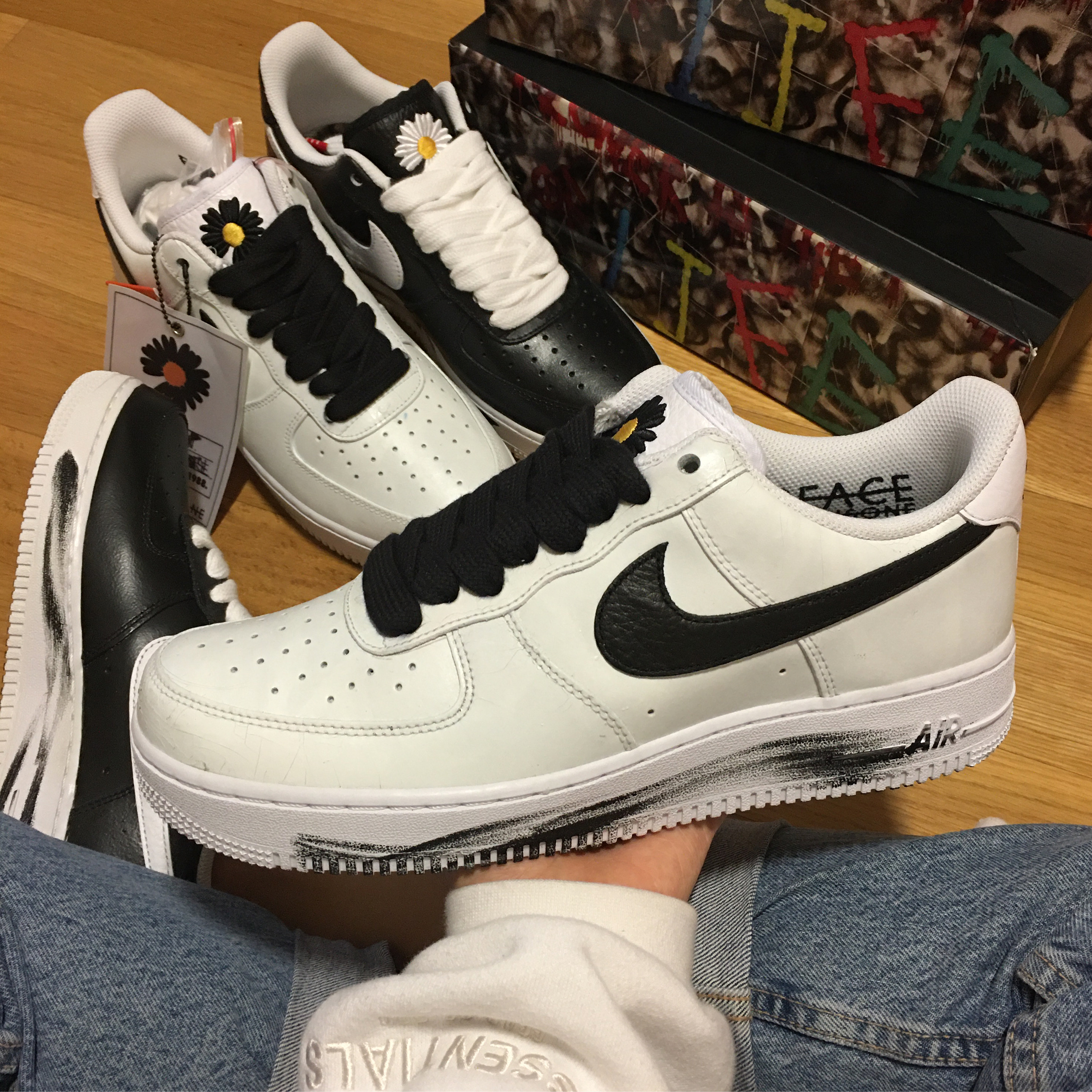 Nike x Peaceminusone Air Force 1 Low Para-Noise 2.0, Nike x Peaceminusone Air Force 1 Low Para-Noise 착용 스타일