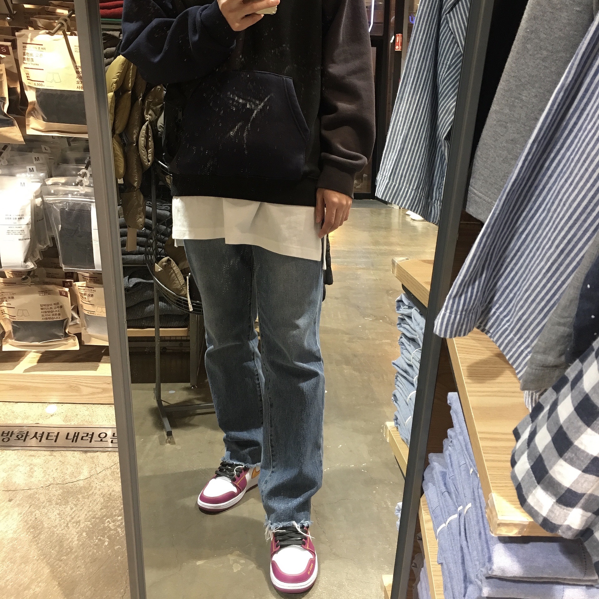 Jordan 1 Mid DOD Familia 착용 스타일