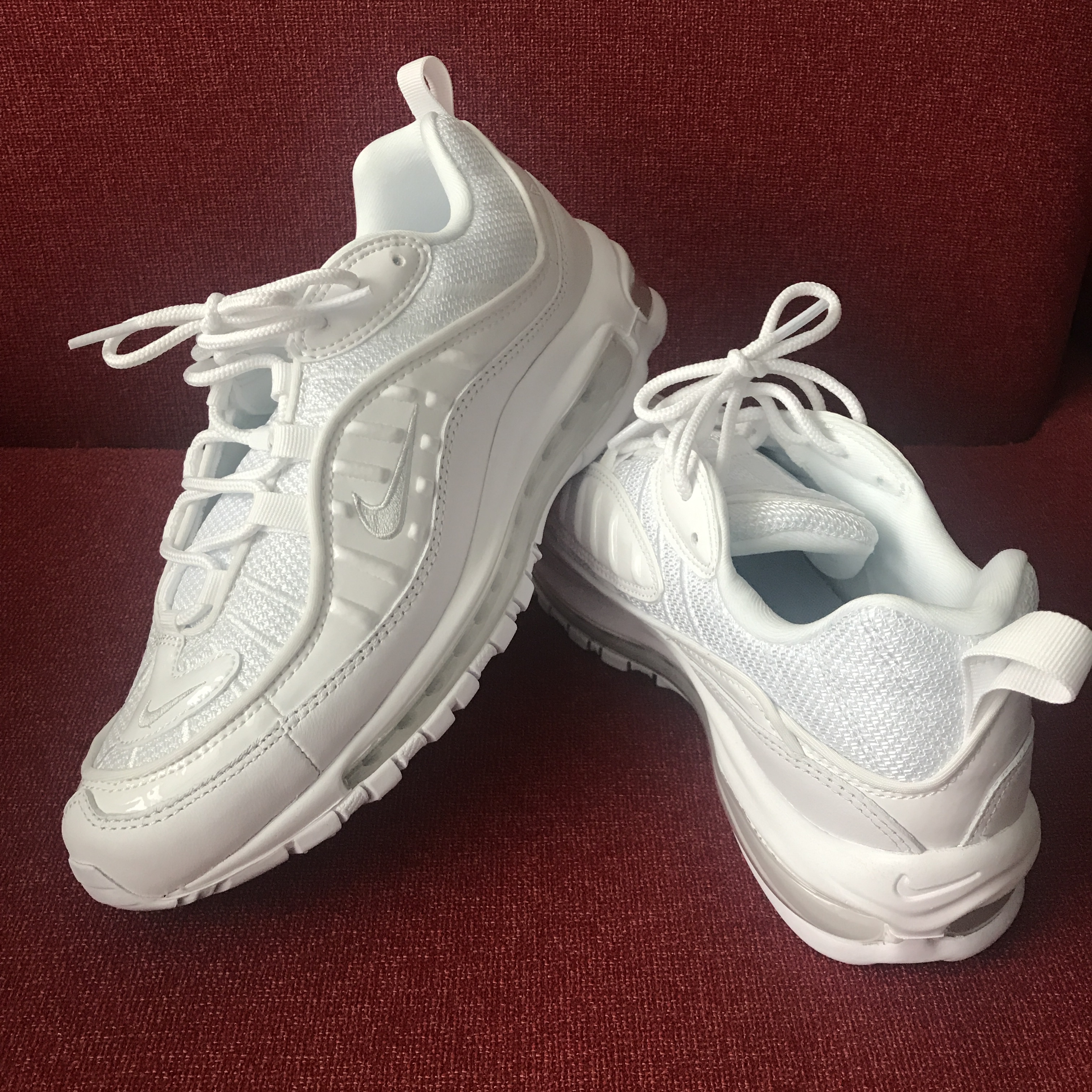 Nike Air Max 98 White 착용 스타일 - 2