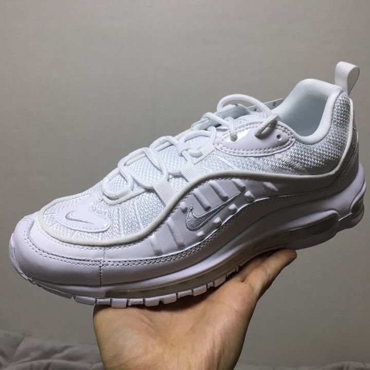Nike Air Max 98 White 착용 스타일 - 5