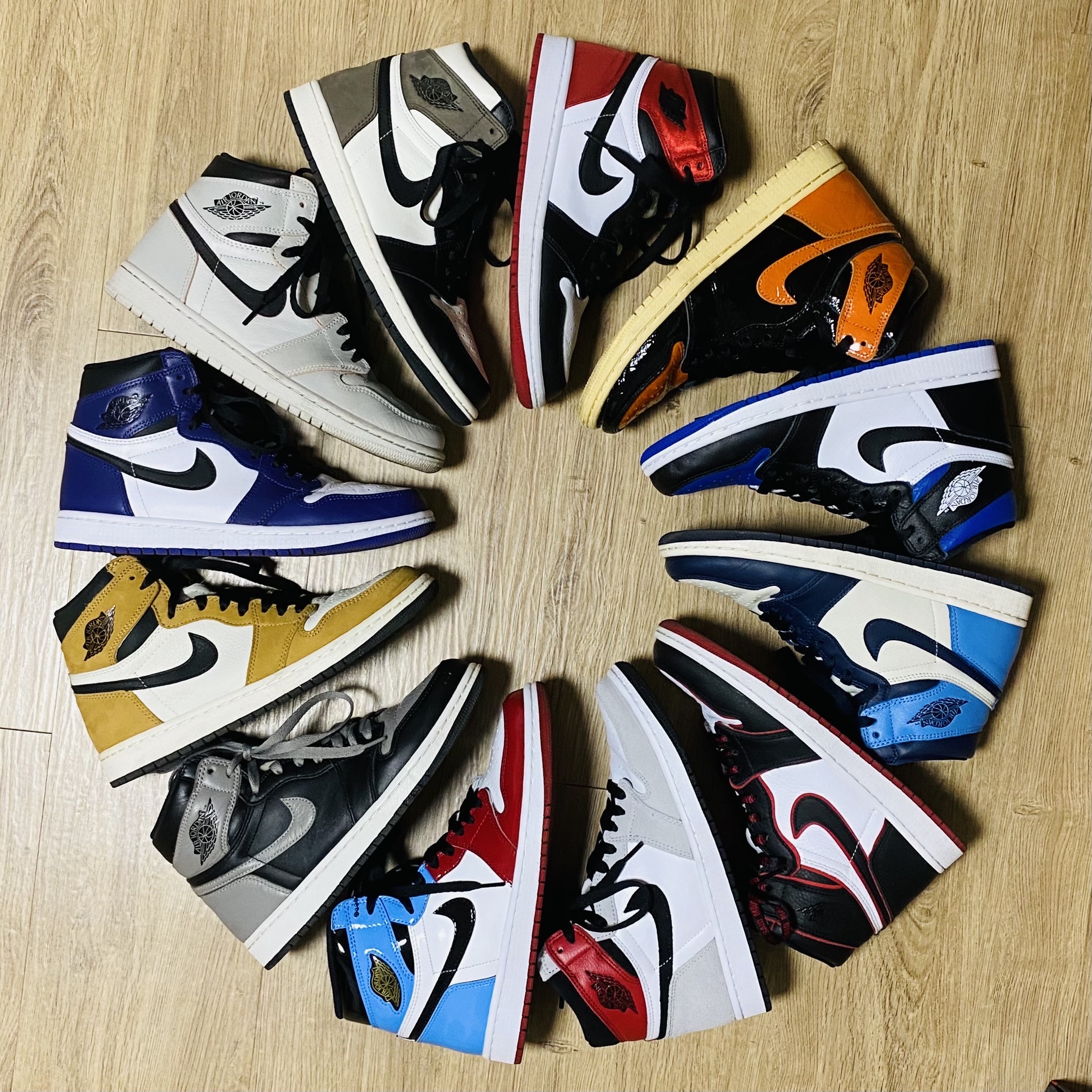 Jordan 1 Retro High OG Shadow 2018, Jordan 1 Retro High Rookie of the Year 착용 스타일