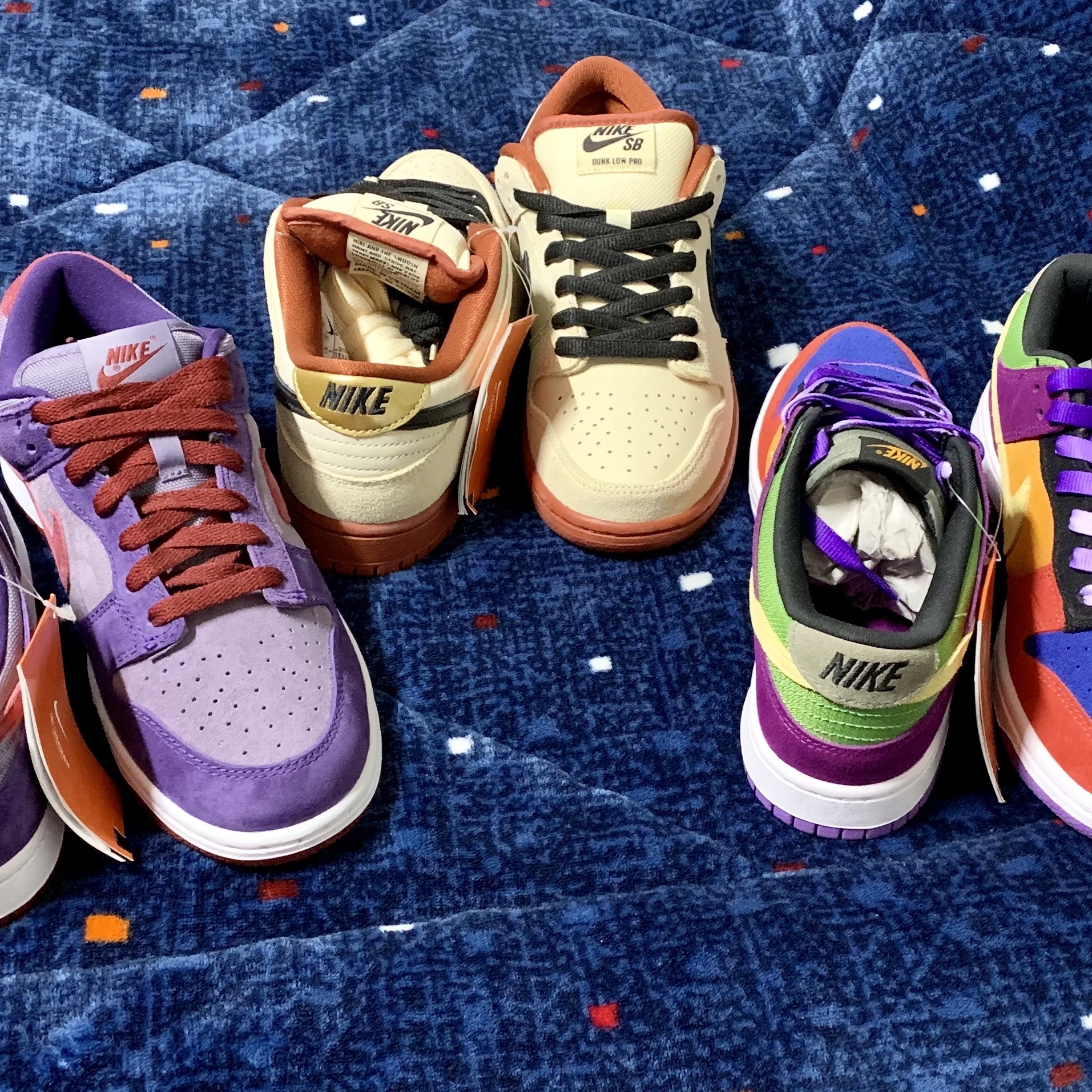 Nike Dunk Low SP Plum 2020, Nike SB Dunk Low Pro Hennessy 착용 스타일 - 2