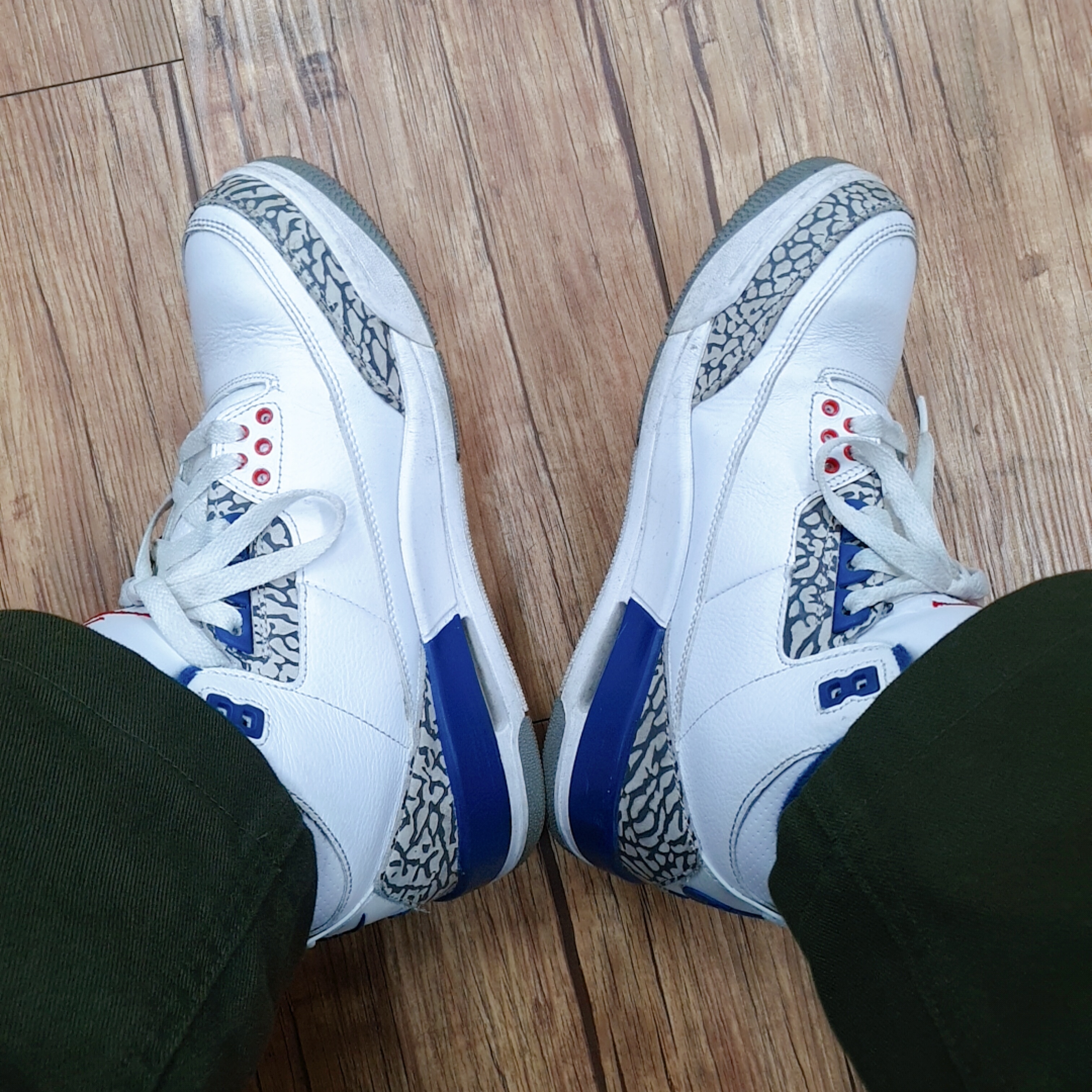 Jordan 3 Retro OG True Blue 2016 착용 스타일