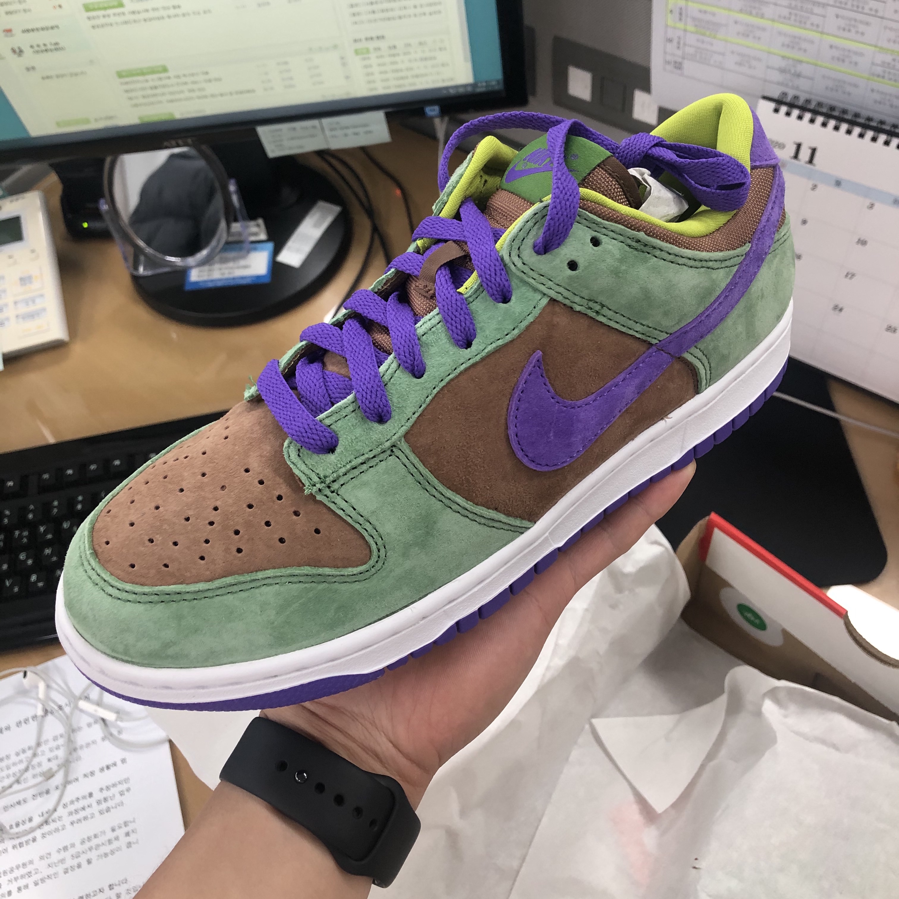 Nike Dunk Low SP Veneer 착용 스타일