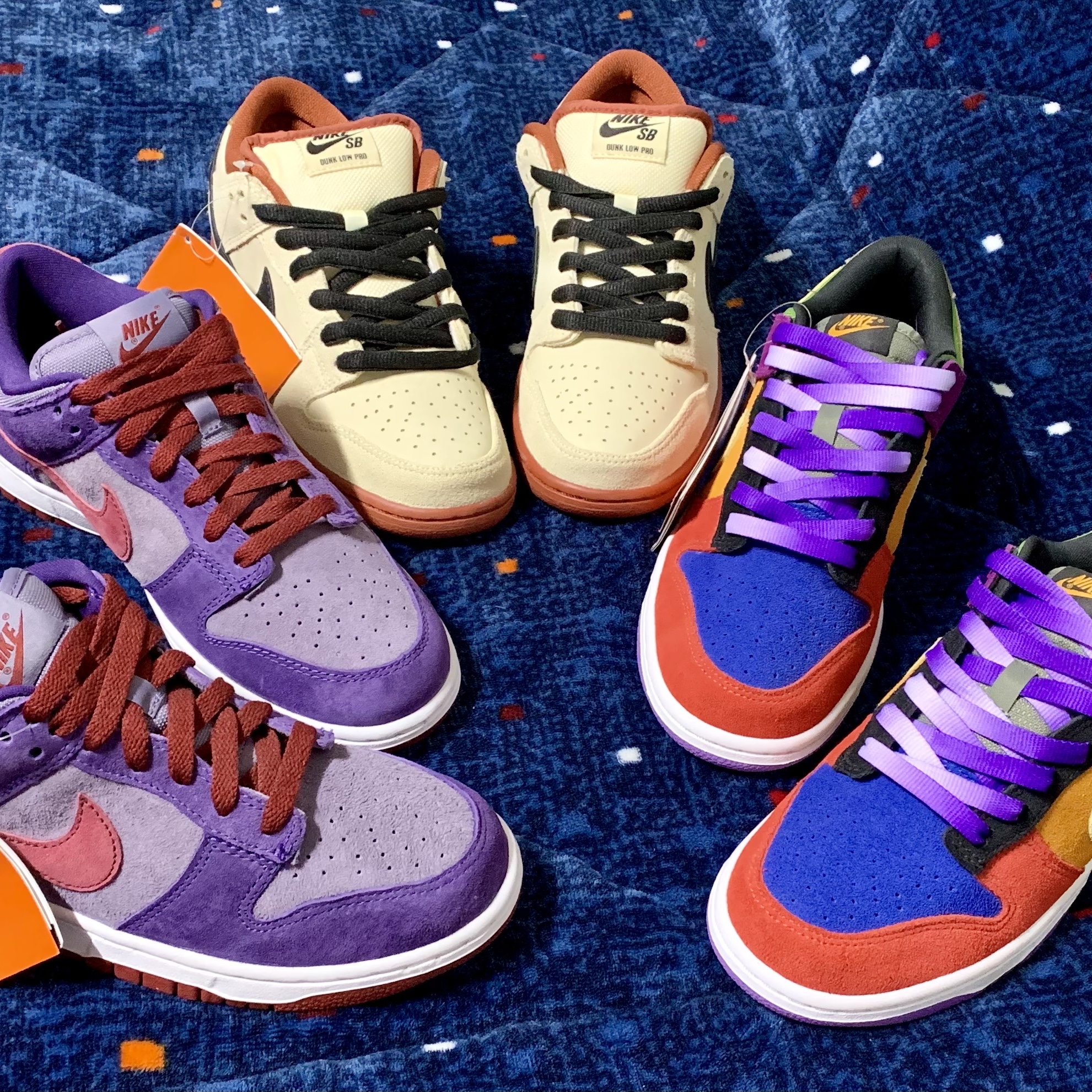 Nike Dunk Low SP Plum 2020, Nike SB Dunk Low Pro Hennessy 착용 스타일 - 1