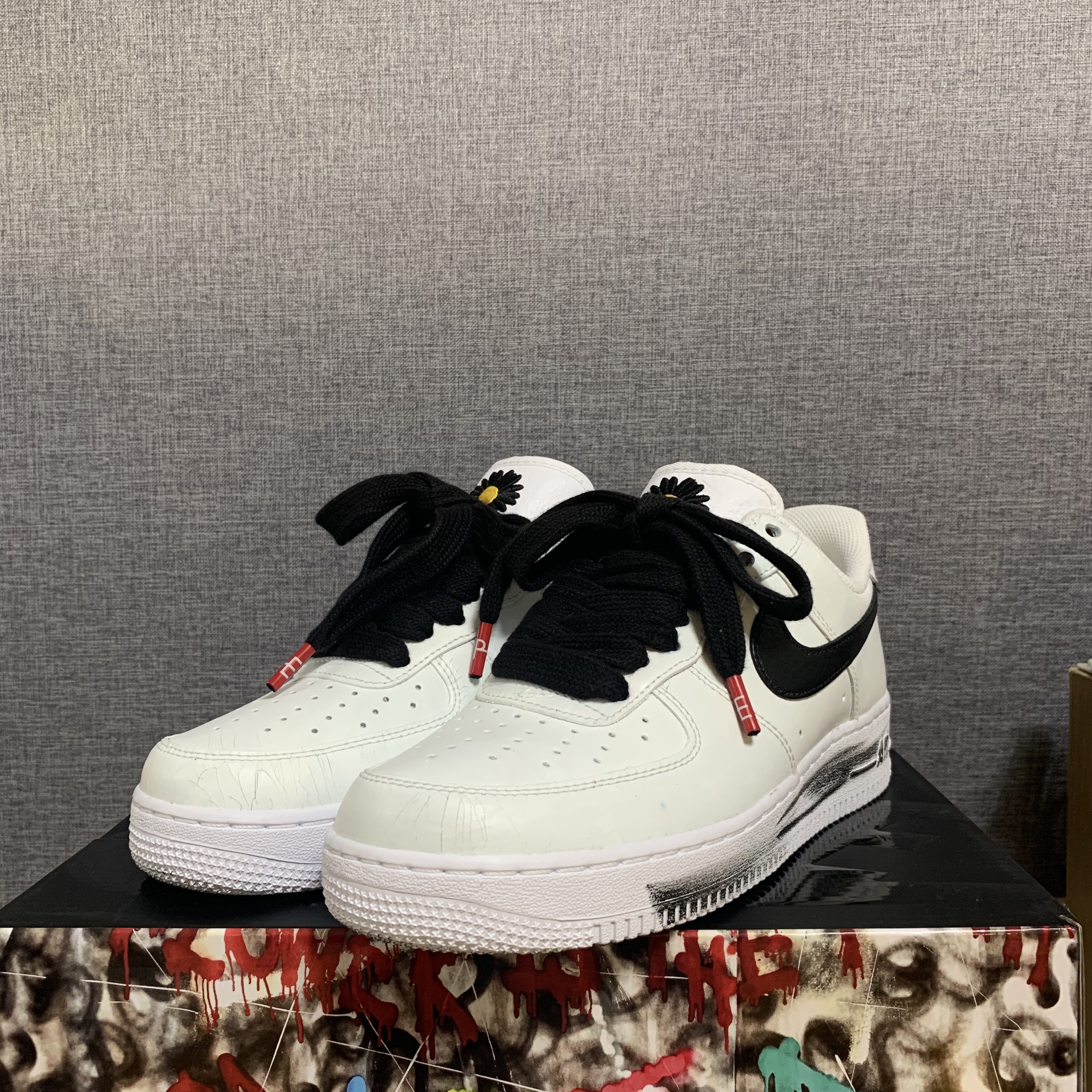 Nike x Peaceminusone Air Force 1 Low Para-Noise 2.0 착용 스타일