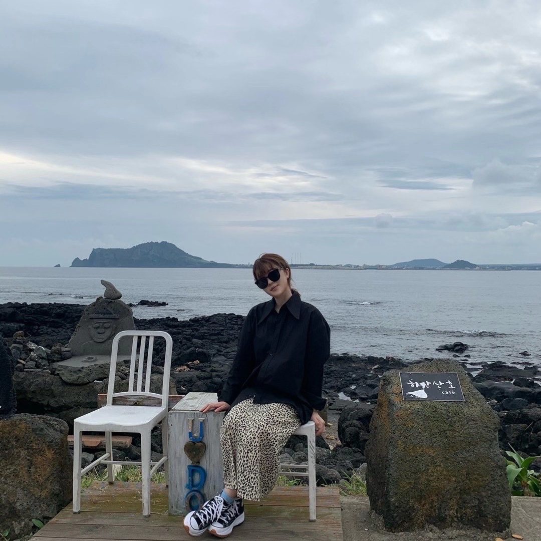 Converse Run Star Hike Hi Black White Gum 착용 스타일