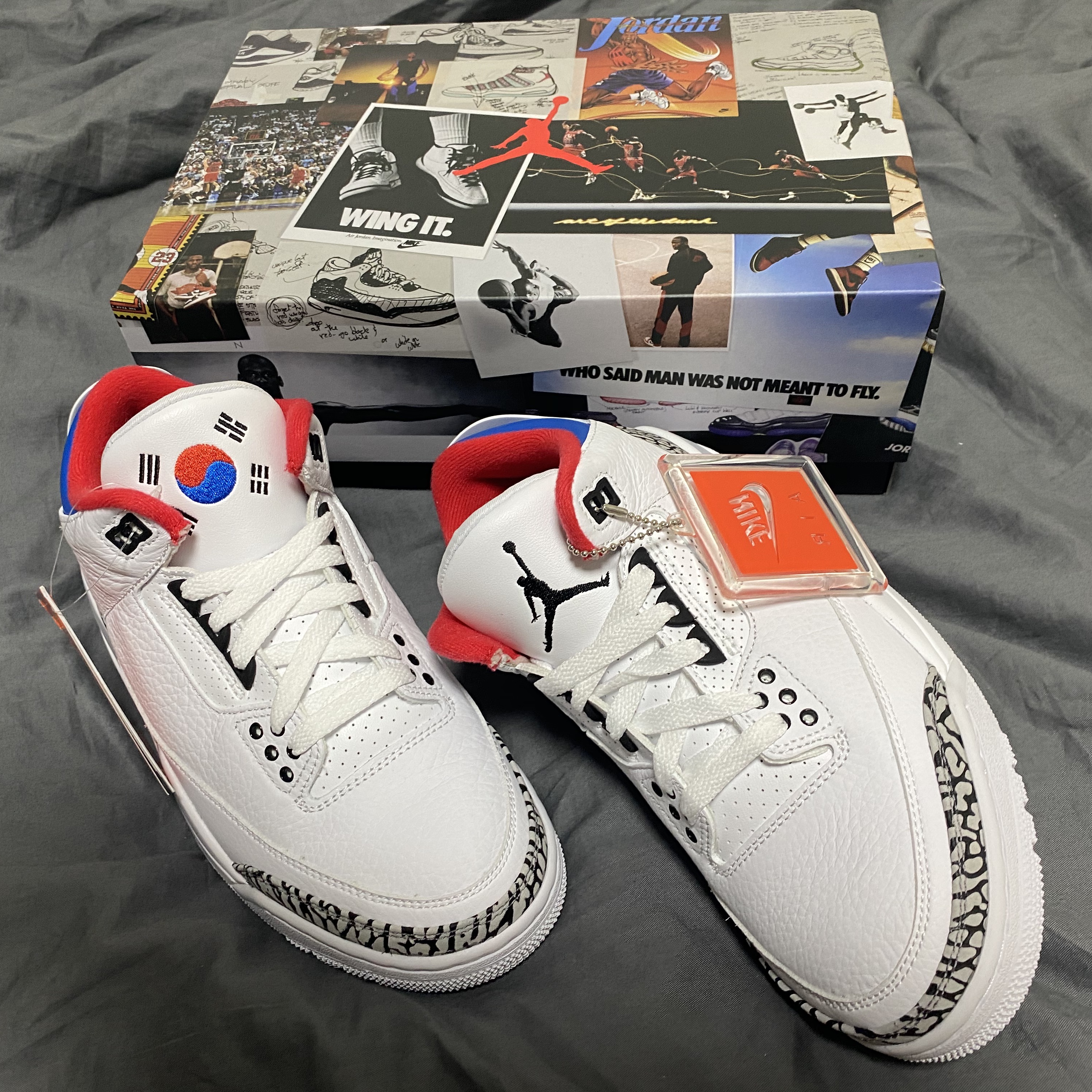 (W) Jordan 3 Retro Seoul 착용 스타일