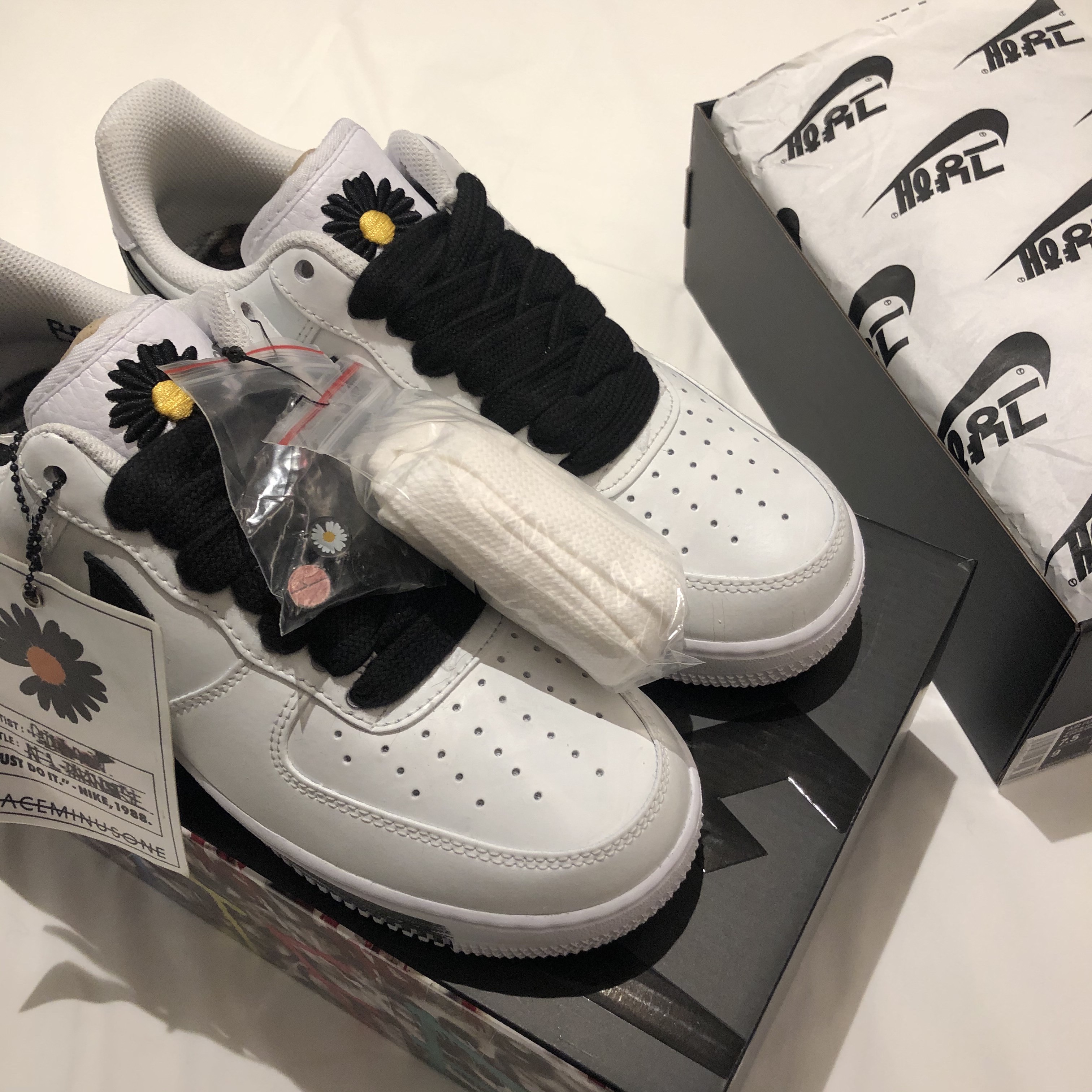 Nike x Peaceminusone Air Force 1 Low Para-Noise 2.0 착용 스타일