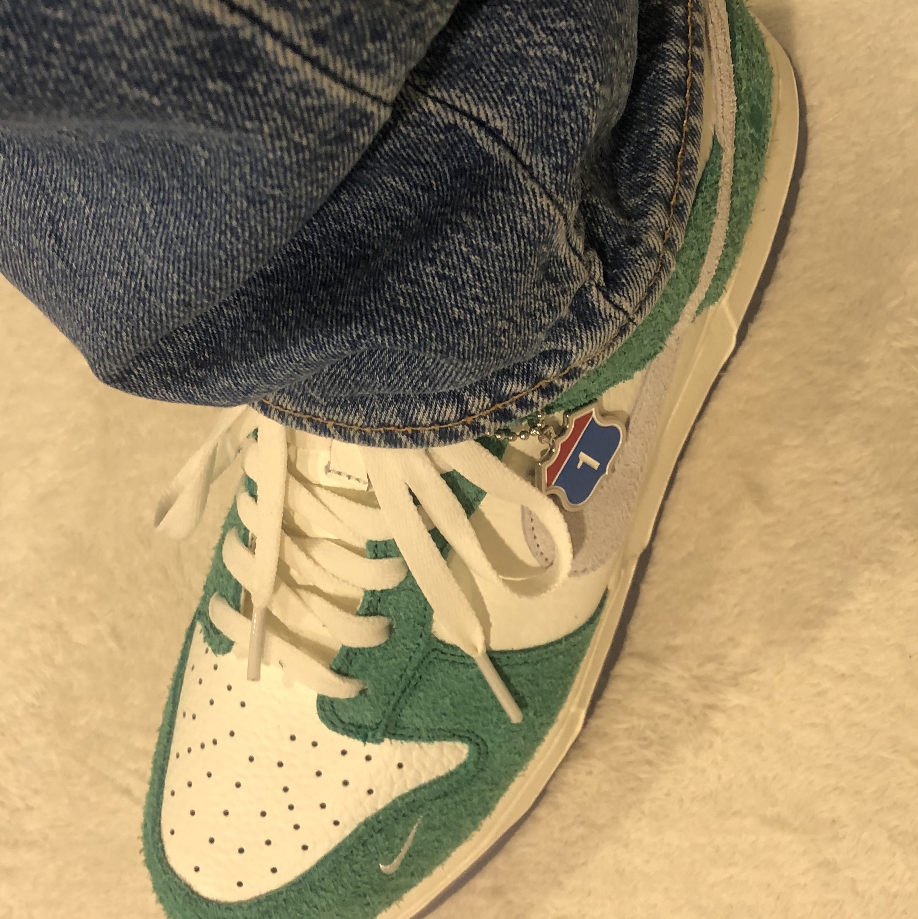 Nike x Kasina Dunk Low Road Sign - Kasina Exclusive 착용 스타일 - 2