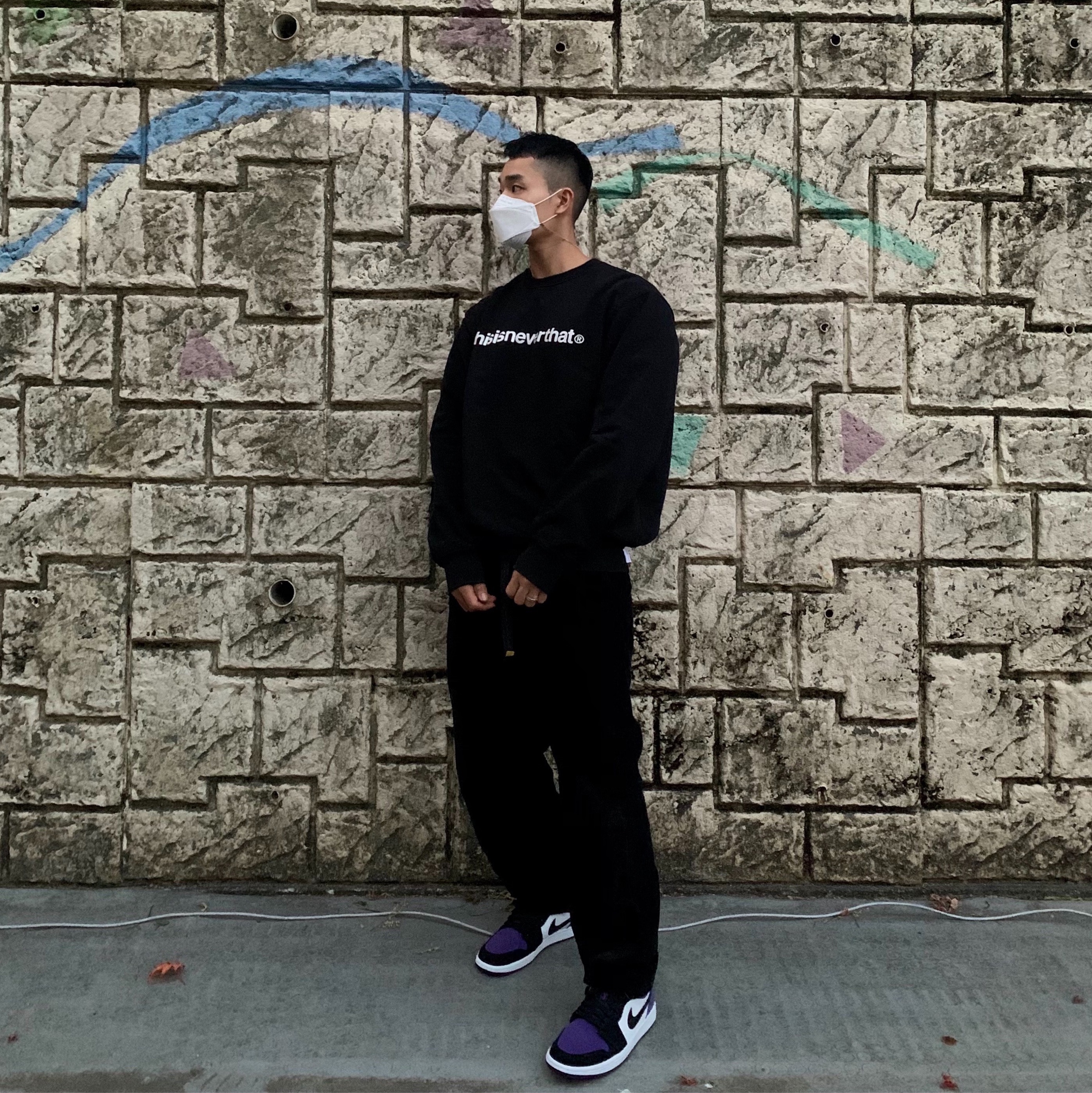 Jordan 1 Low Court Purple 착용 스타일