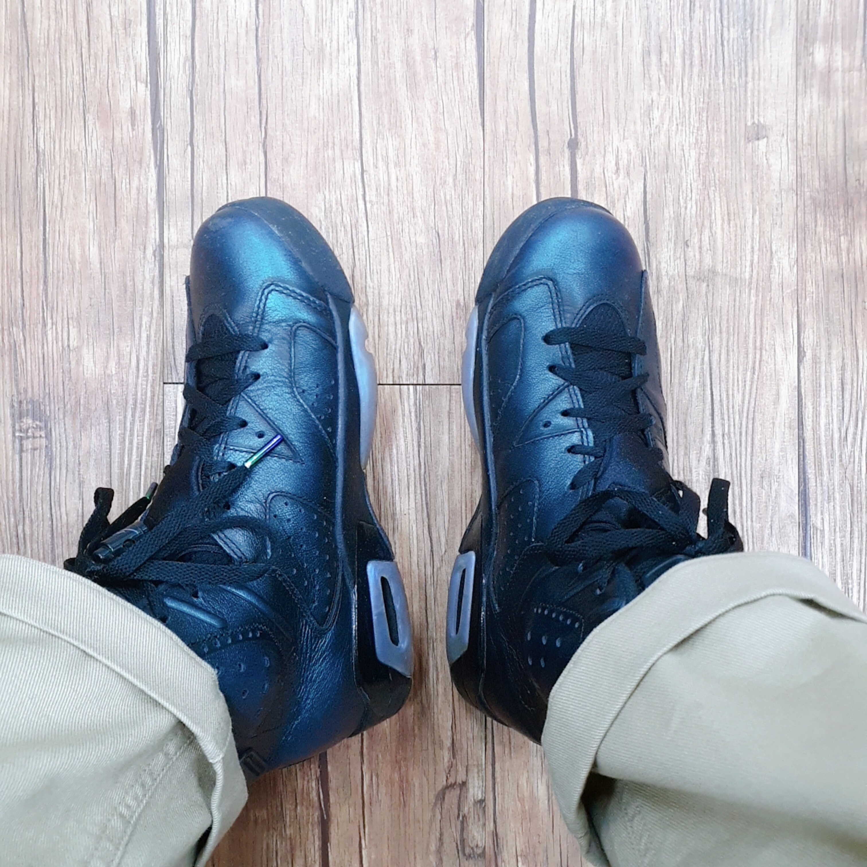 Jordan 6 Retro All Star 2017 Chameleon 착용 스타일
