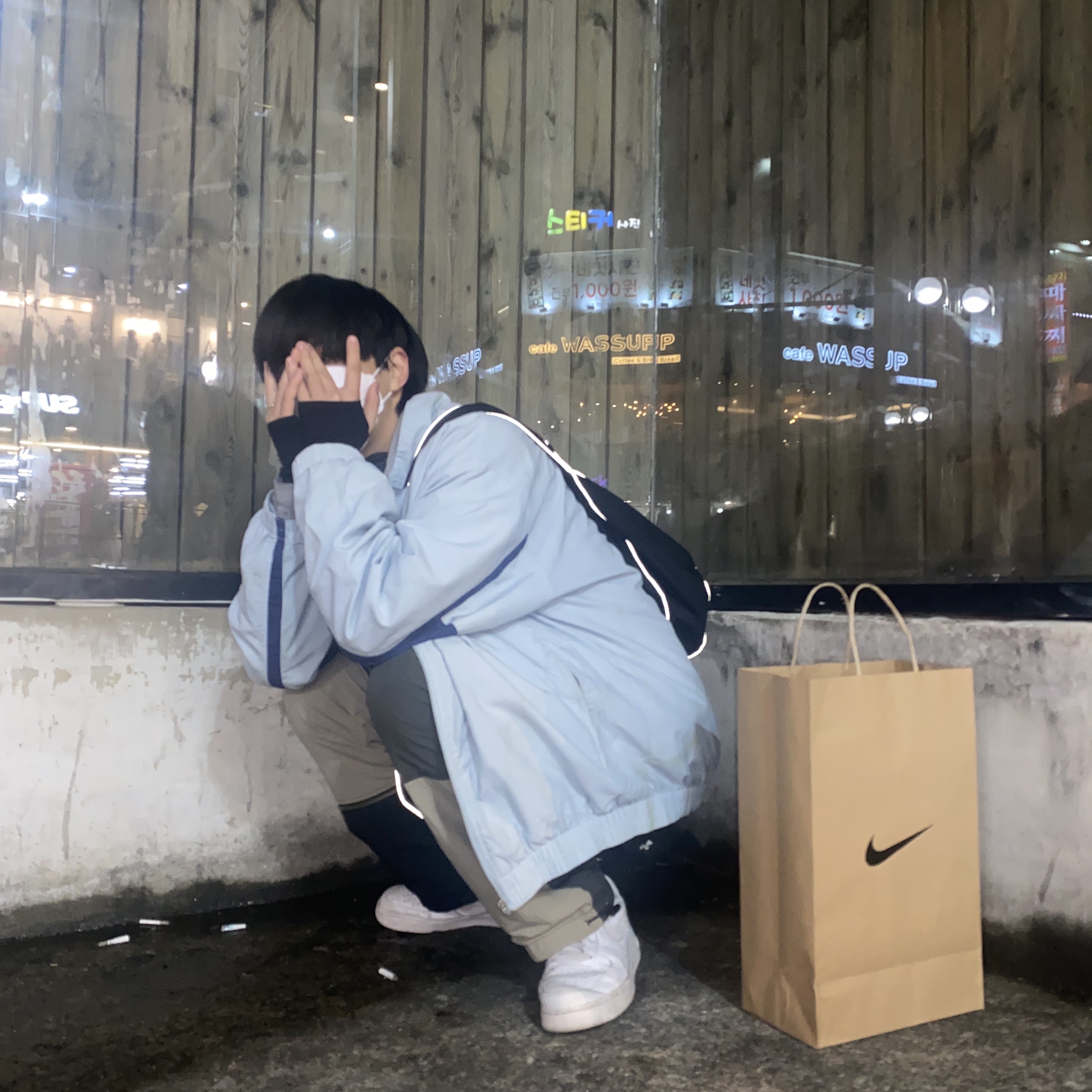 Nike Air Force 1 '07 Low White 착용 스타일