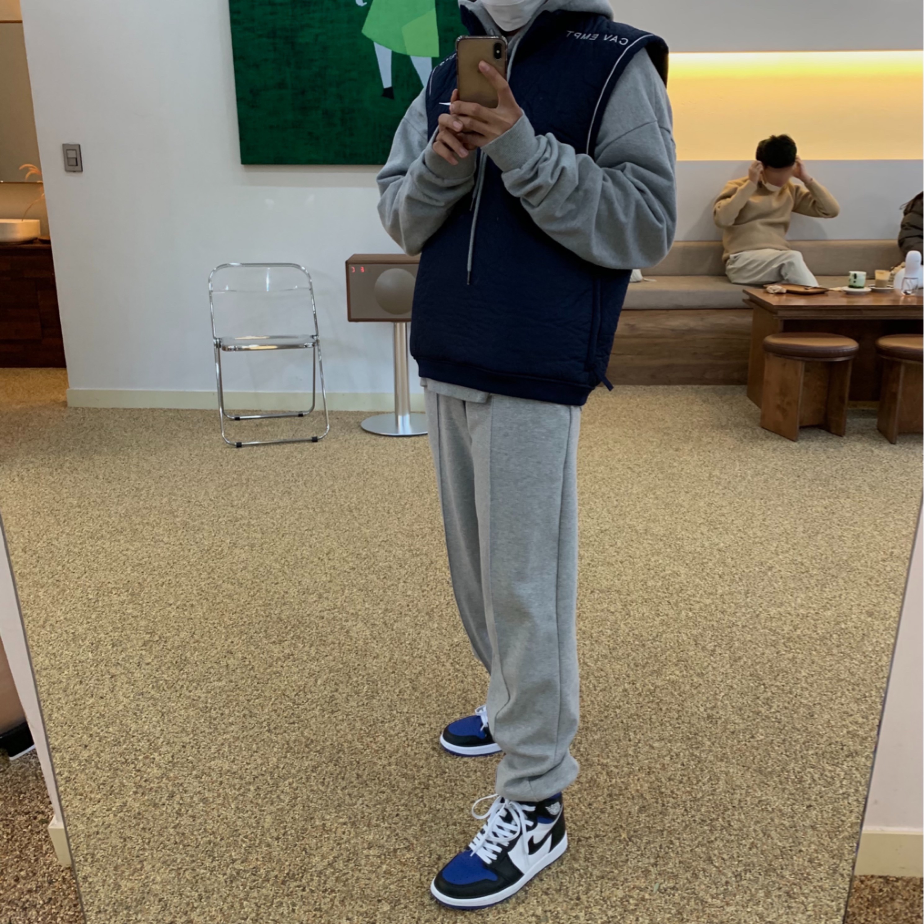 Jordan 1 Retro High OG Royal Toe 착용 스타일