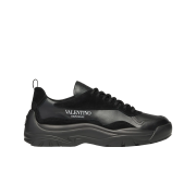 Valentino Gumboy Calfskin Sneakers Black