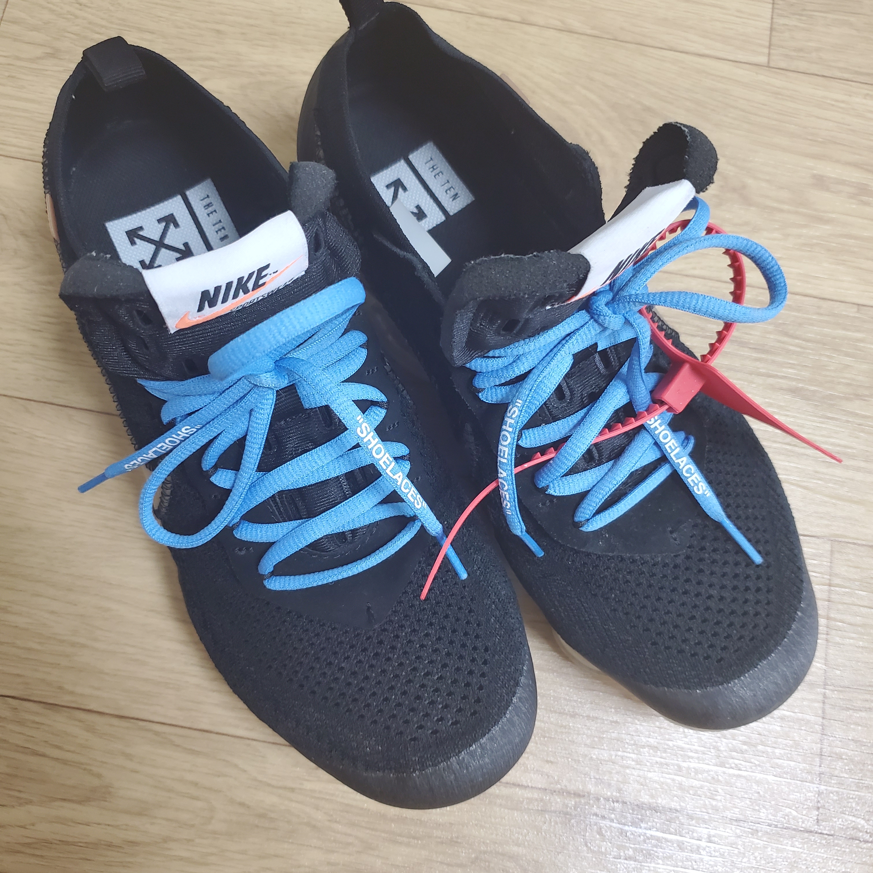 Nike x Off-White Air VaporMax V2 Black 착용 스타일