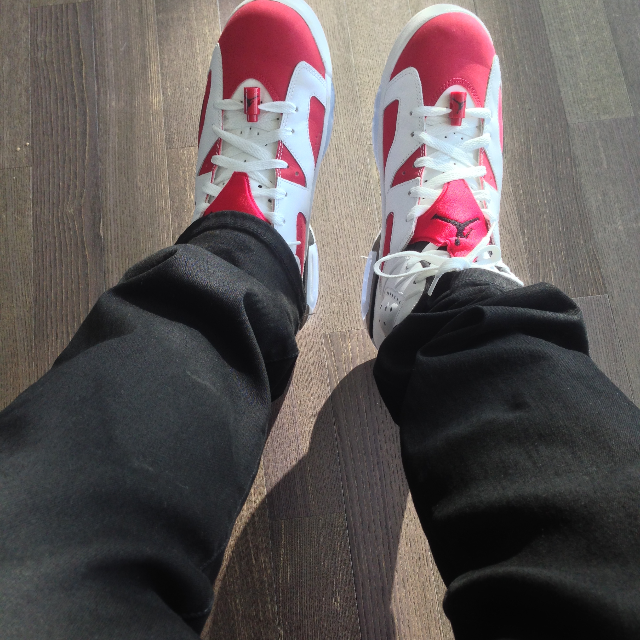 Jordan 6 Retro Carmine 2014 착용 스타일