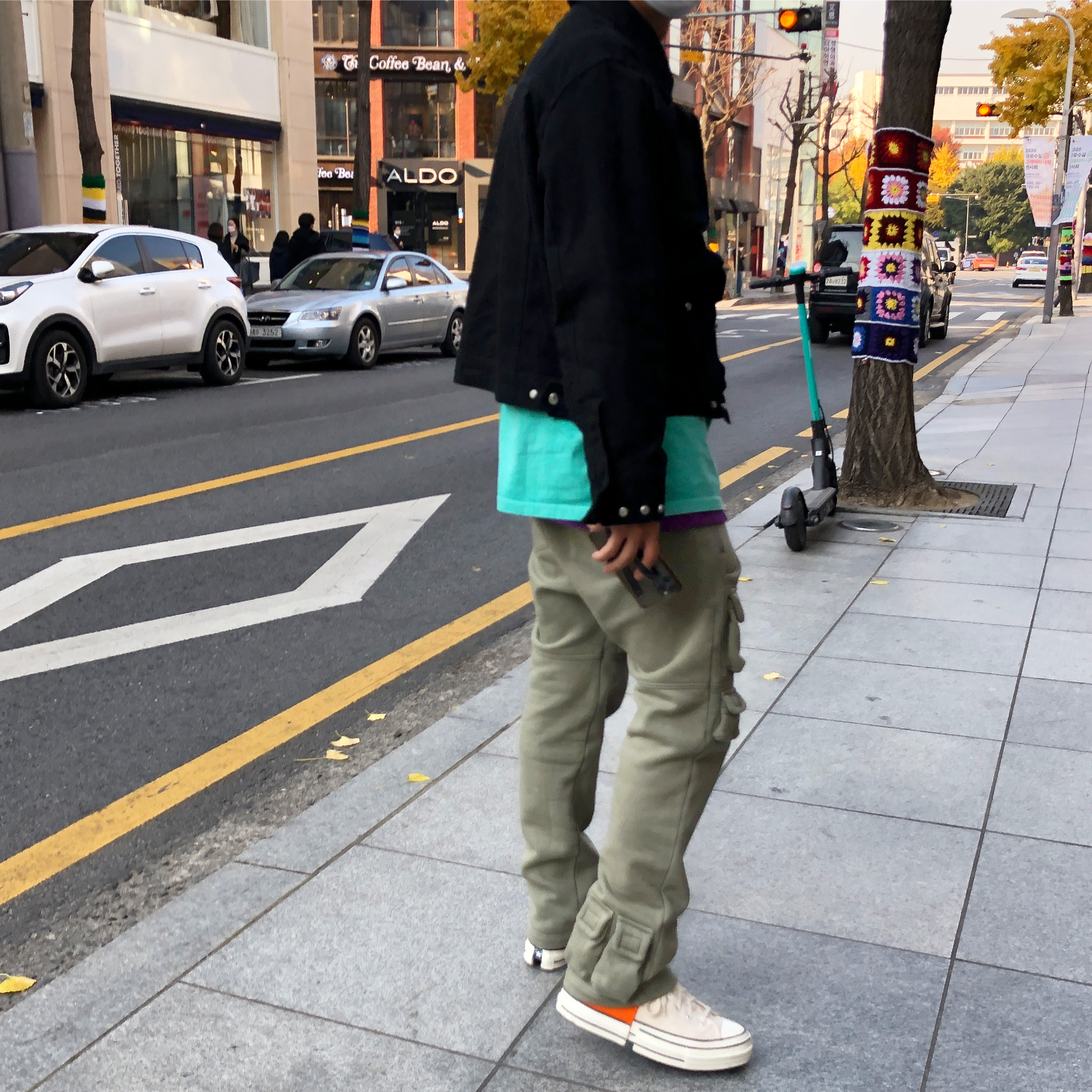 Converse x Feng Chen Wang Chuck 70 2-in-1 Persimmon Orange 착용 스타일